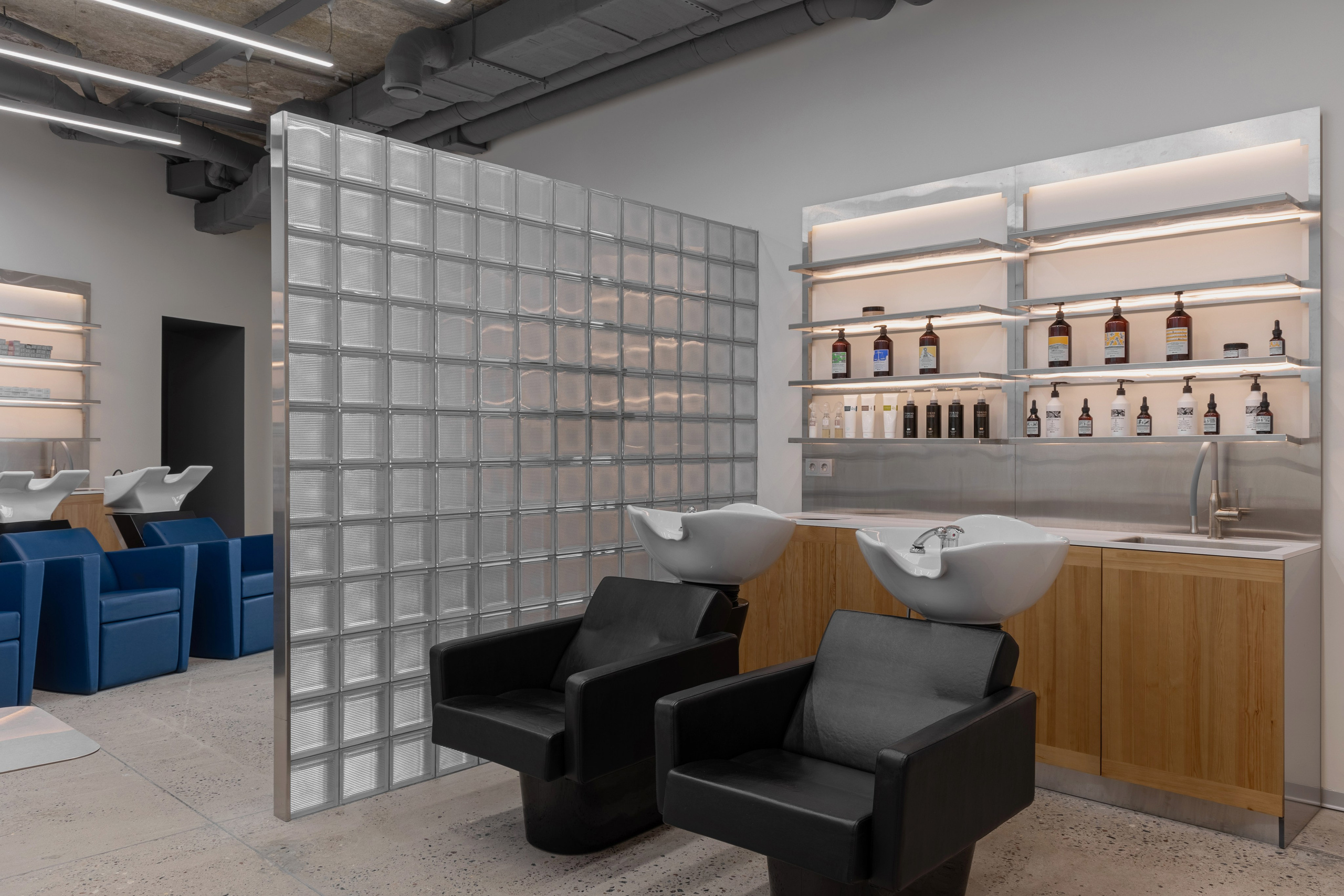 Парикмахерская Культура в Москве. Интерьерный фотограф в Нижнем Новгороде и Москве Владимир Гудков