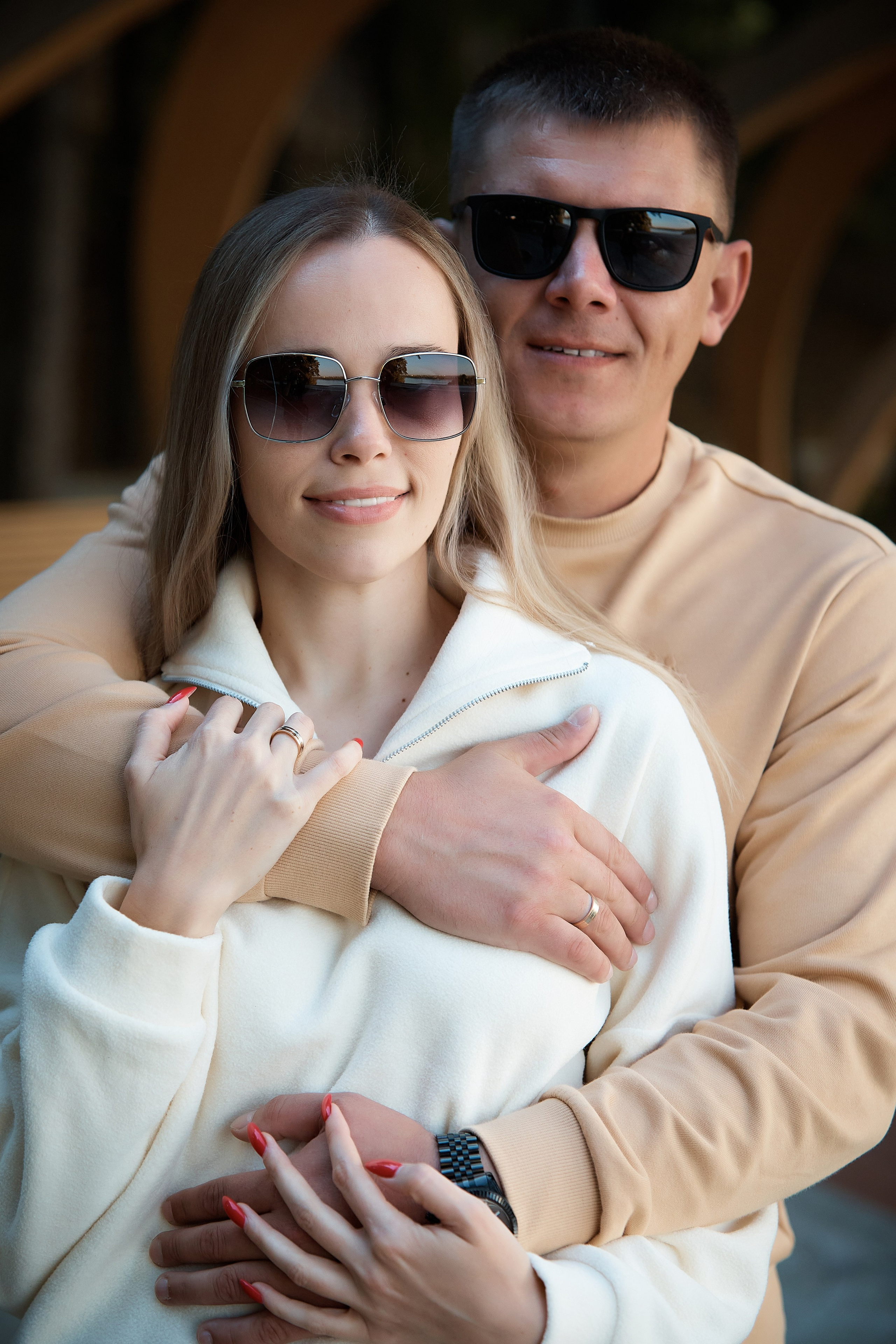 Прогулка в Алесандровском саду. Надя и Дима с дочей. Татьяна Бабаева — Фотограф