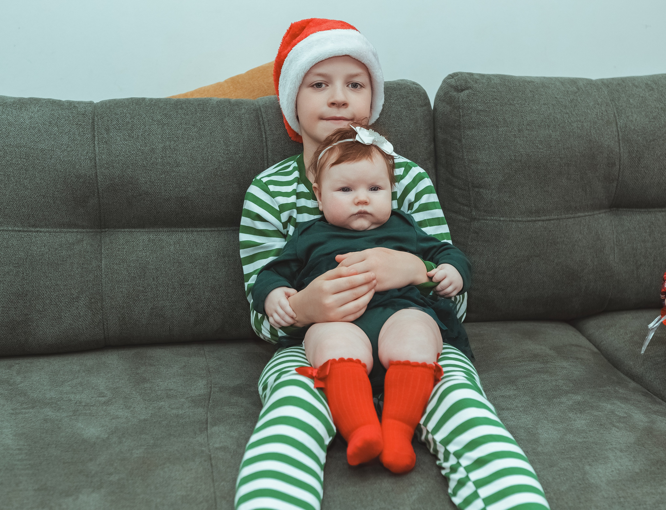 Новый год в кругу семьи (домашняя съемка). Вера Соколова фотограф Воронеж