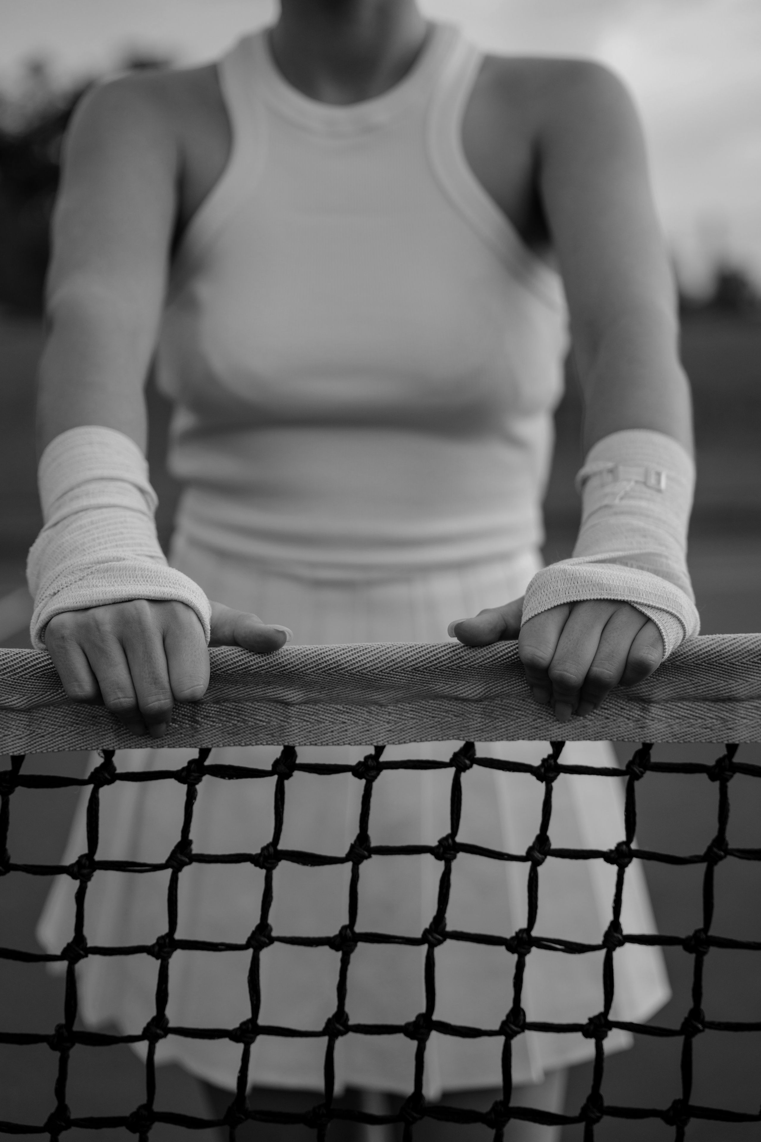 Фотосессия на тенисном корте для девушки. Репортажный фотограф Москва Сергей Дружинин