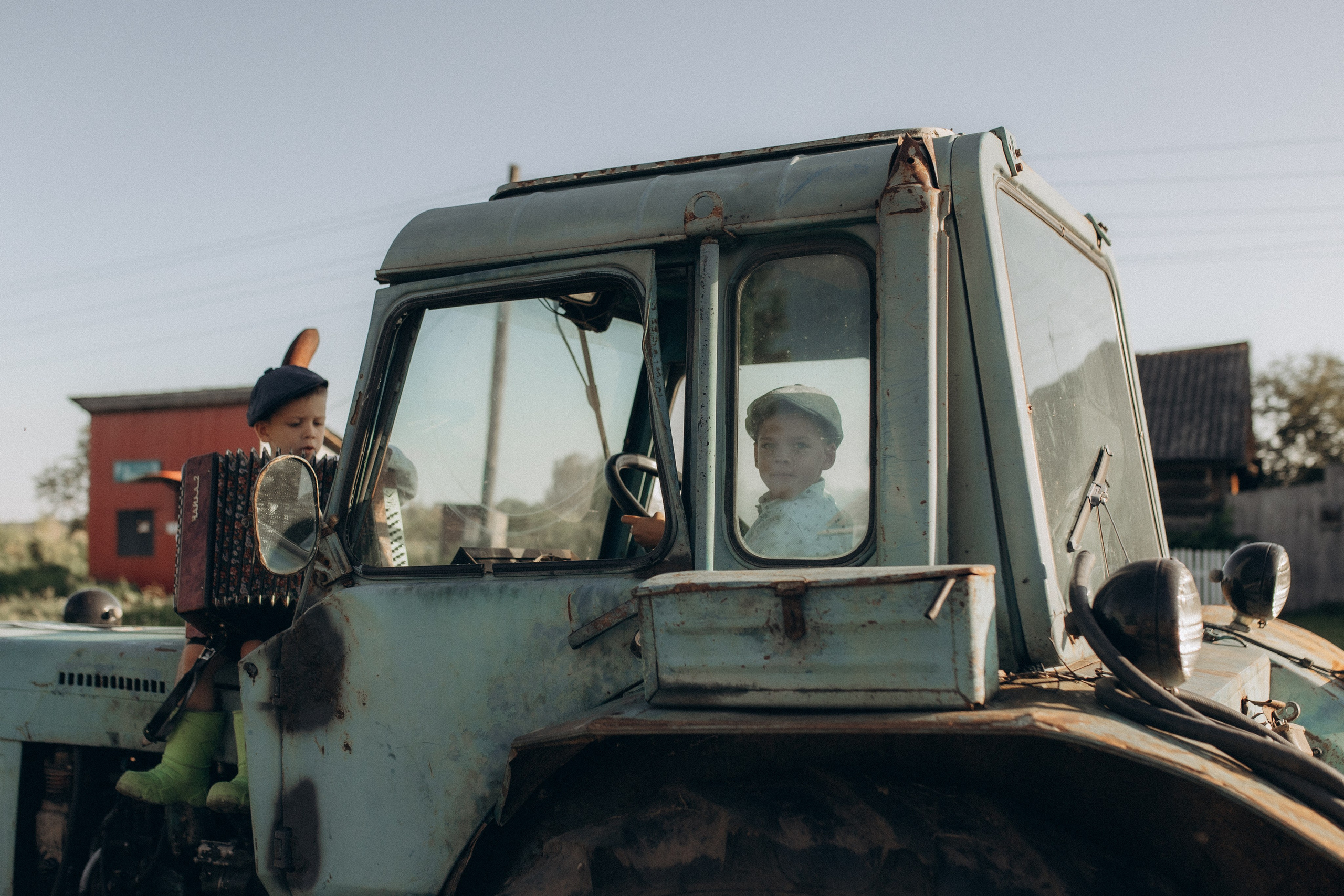Деревенская история. Семейный фотограф lifestyle в Новосибирске Елена Шпилевая
