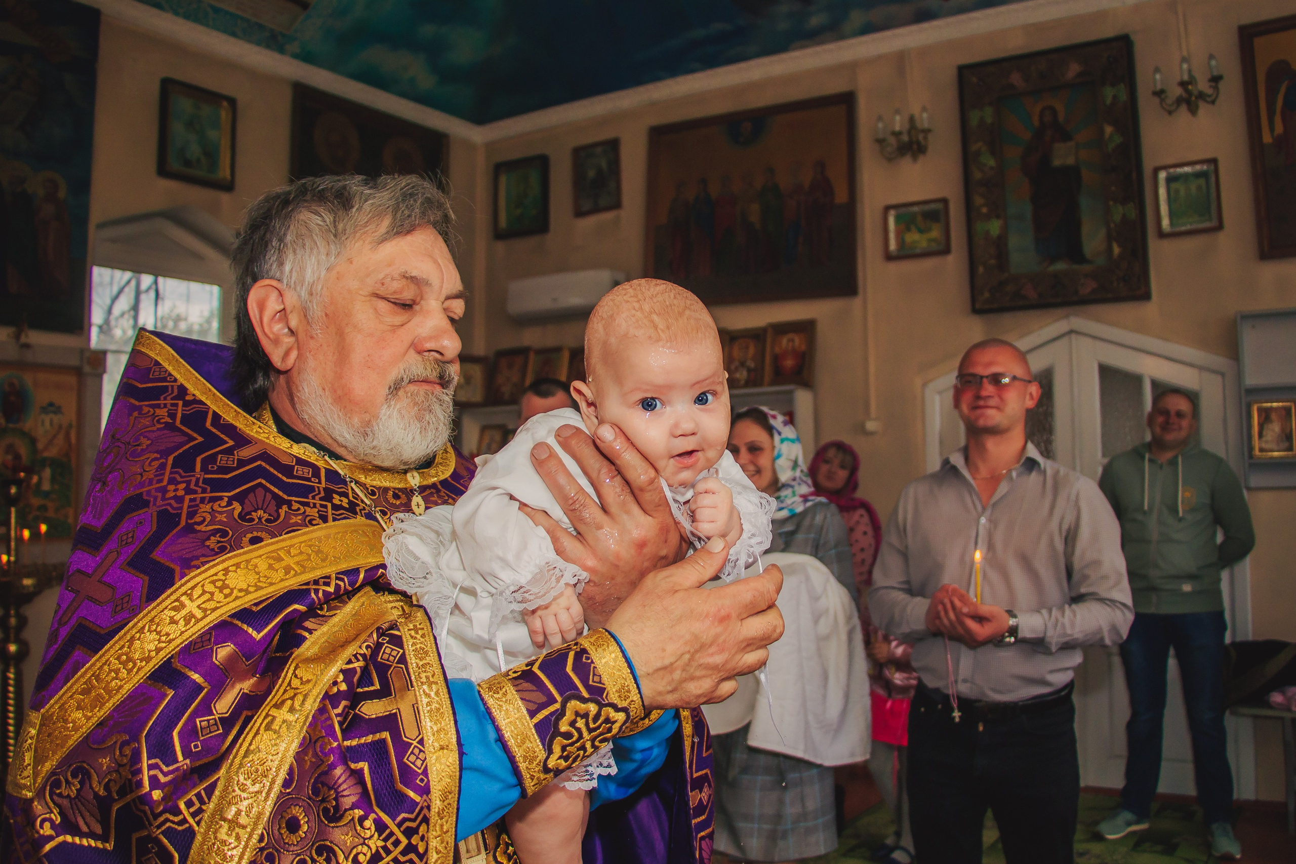 Крещение. Фотограф Анатолий Ведерников