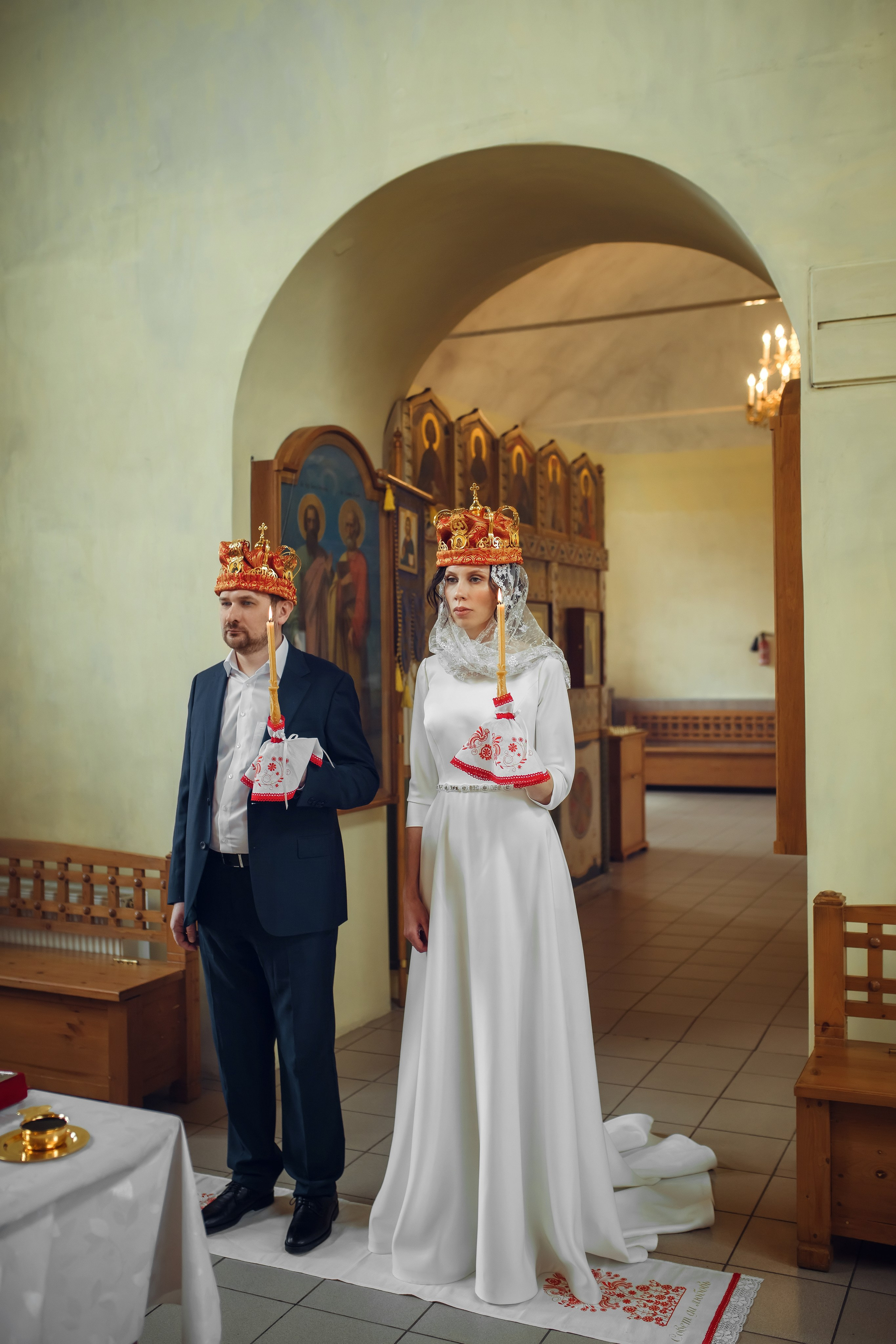 Венчание Игоря и Анны. Фотограф на Крещение, семейный фотограф в Москве