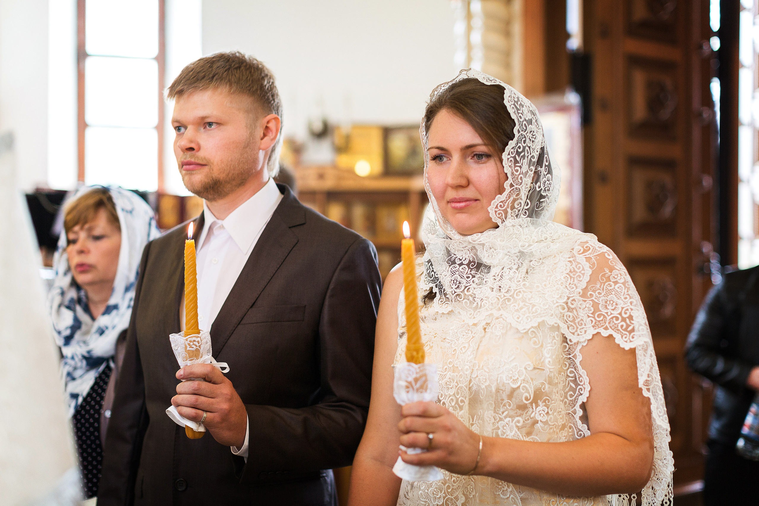 Венчание Светланы и Алексея. Фотограф на Крещение, семейный фотограф в Москве