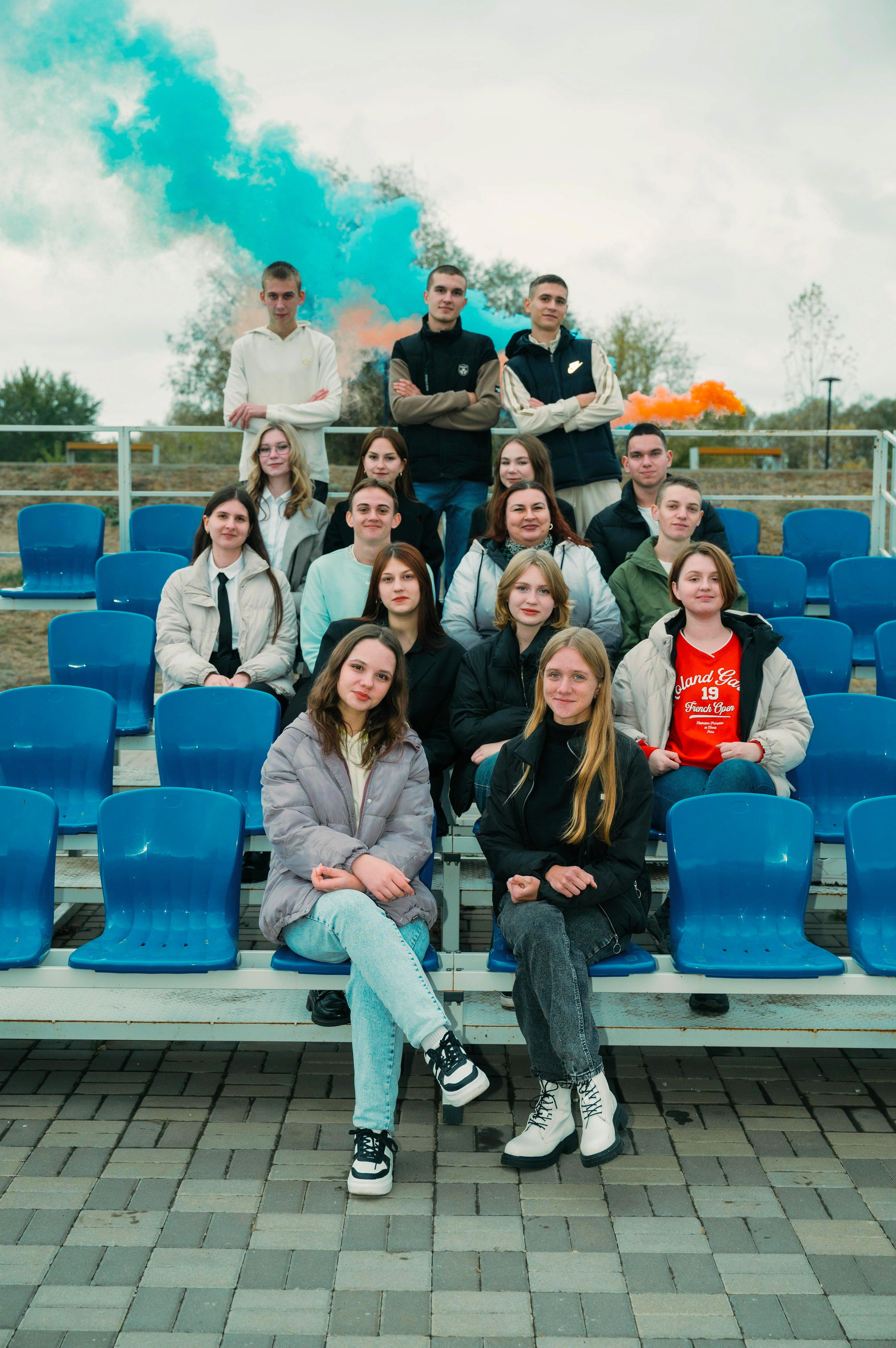 Школьная съёмка улица лайф. Фотограф Алёна Мил