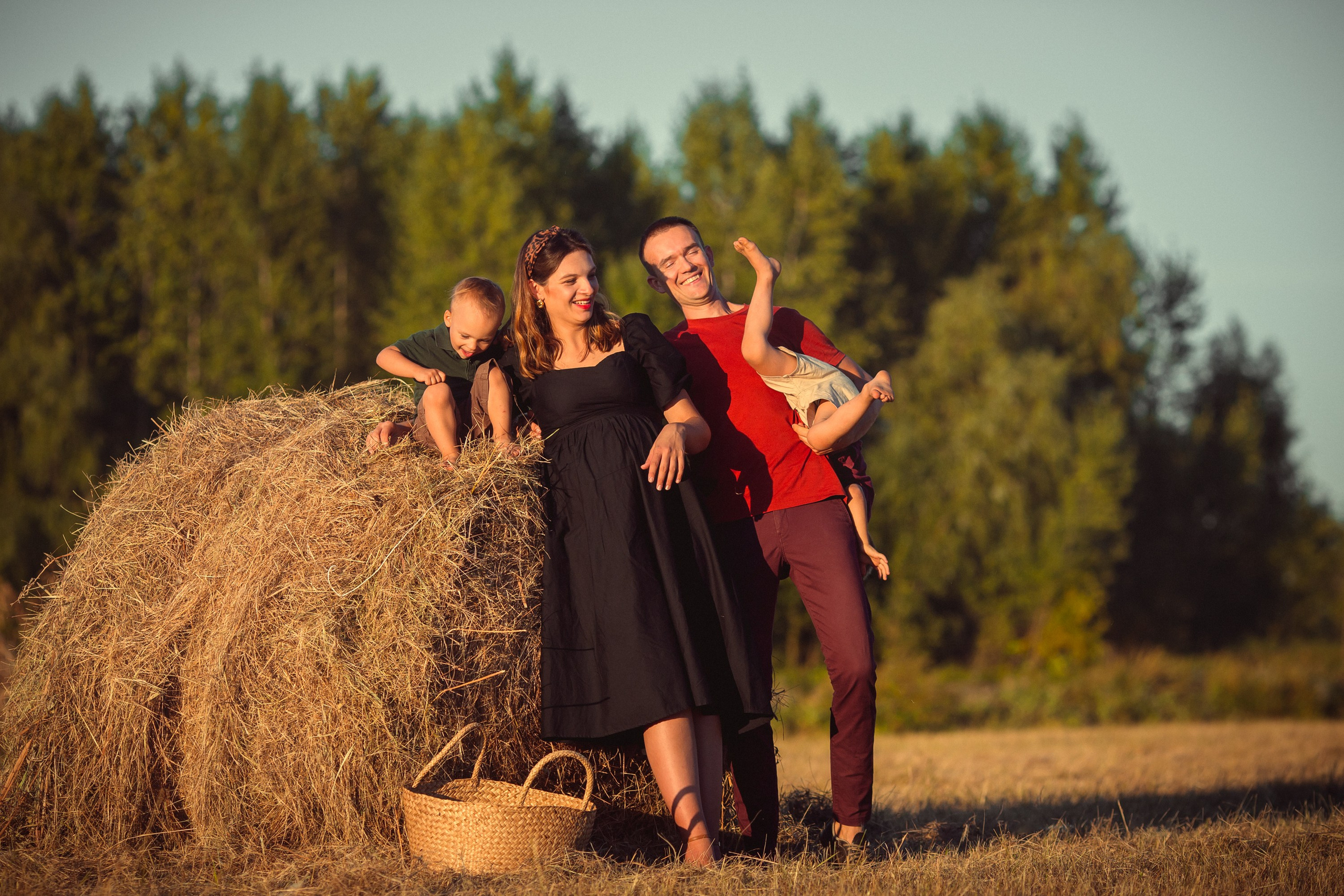 Саша, Аня, Данил, Миша. Семейный фотограф в Волгограде Надежда Головко