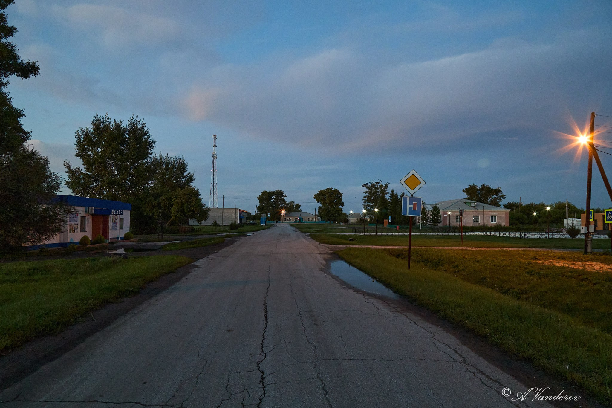 Село Савкино Баганского района Новосибирской области. Фотограф Омск | Александр Вандеров