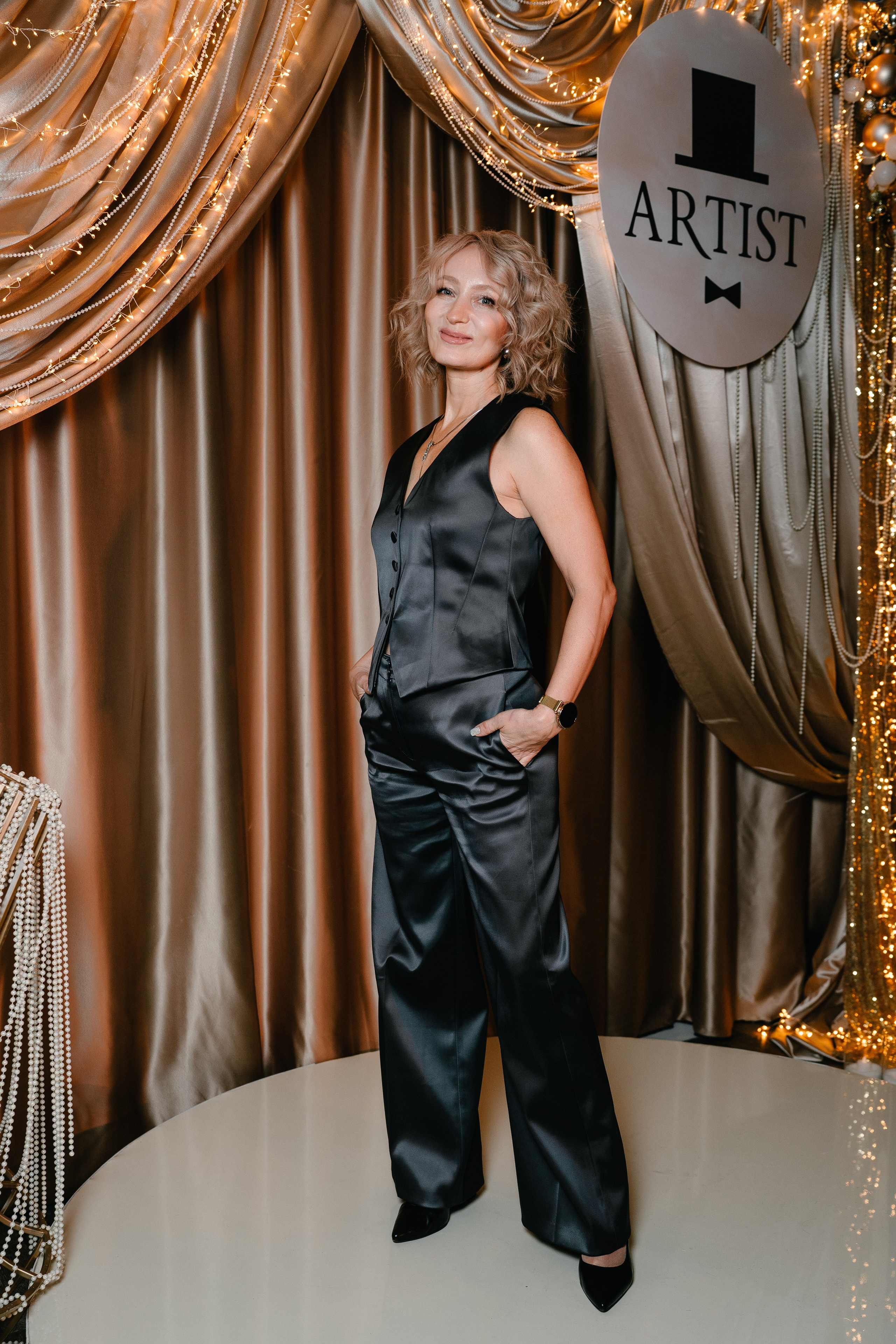 Новогодний вечер в Артисте. Свадебный и семейный фотограф в Воронеже Анастасия Бойко