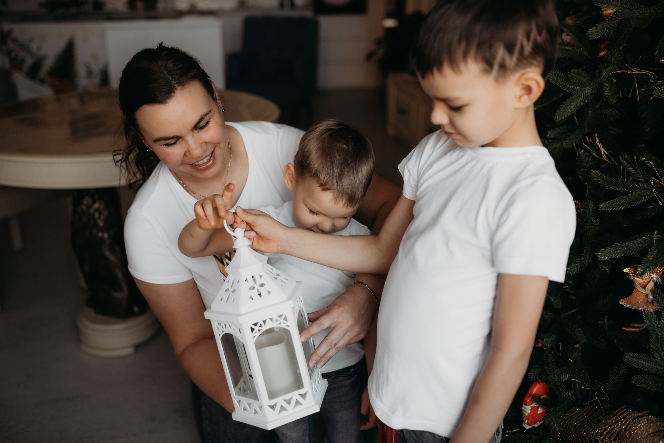 Юлия, Алексей, Тихон, Трофим и Потап. Семейный и детский фотограф в Новосибирске и Краснообске — Анна Ким