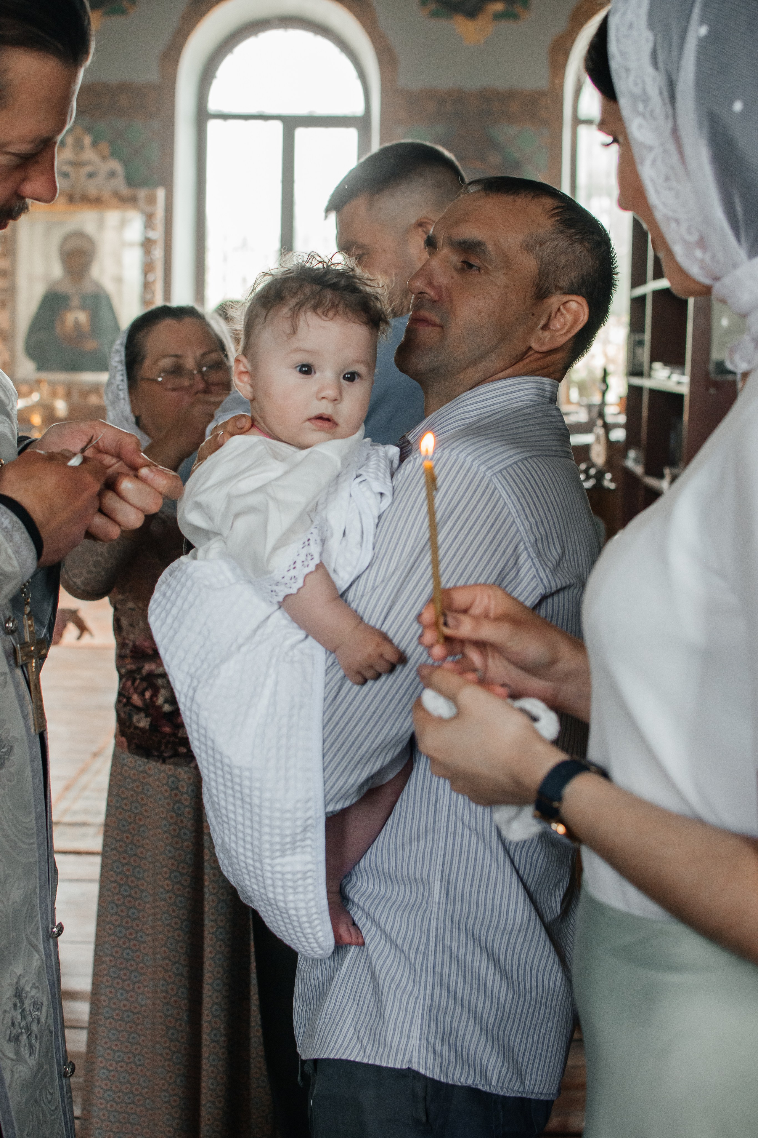 Таинство Крещения. Семейный фотограф в Новомичуринске Наташа Непомнящая