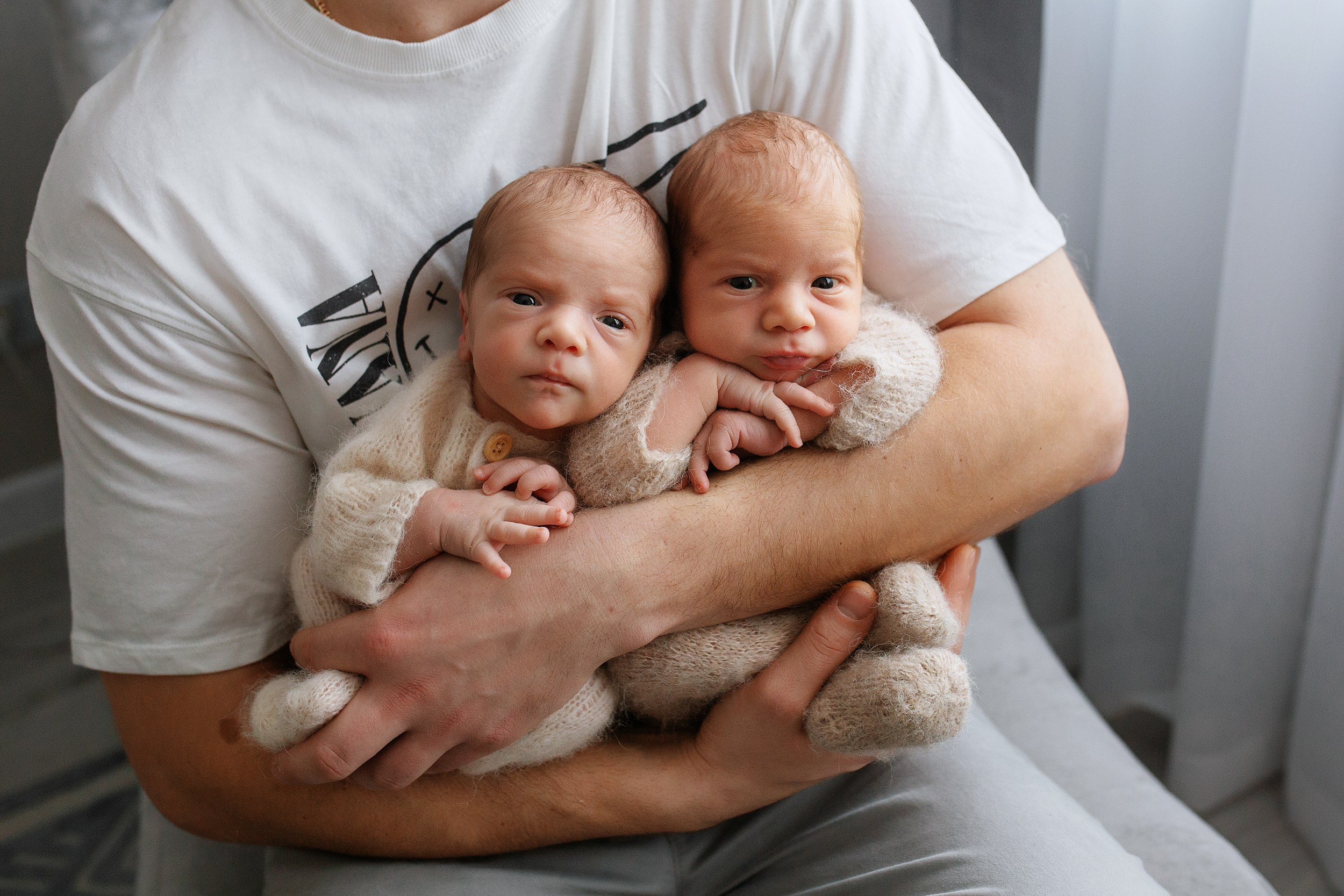 ТИХОН и МИРОН. Фотограф новорожденных Оксана Полевская