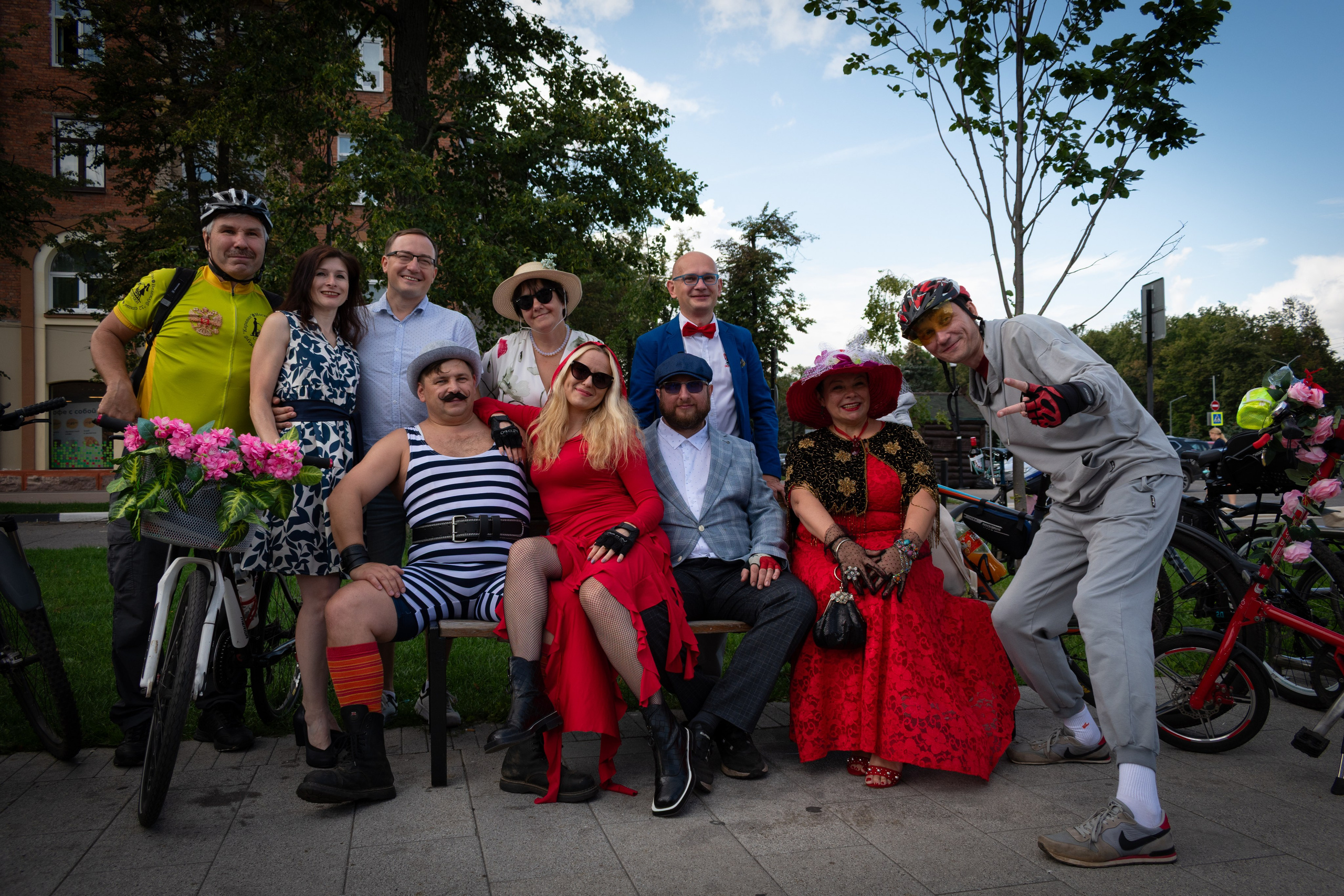 «Леди на велосипеде» — велопробег по г. Жуковскому 2025. Репортажный фотограф Сыбер Мартти