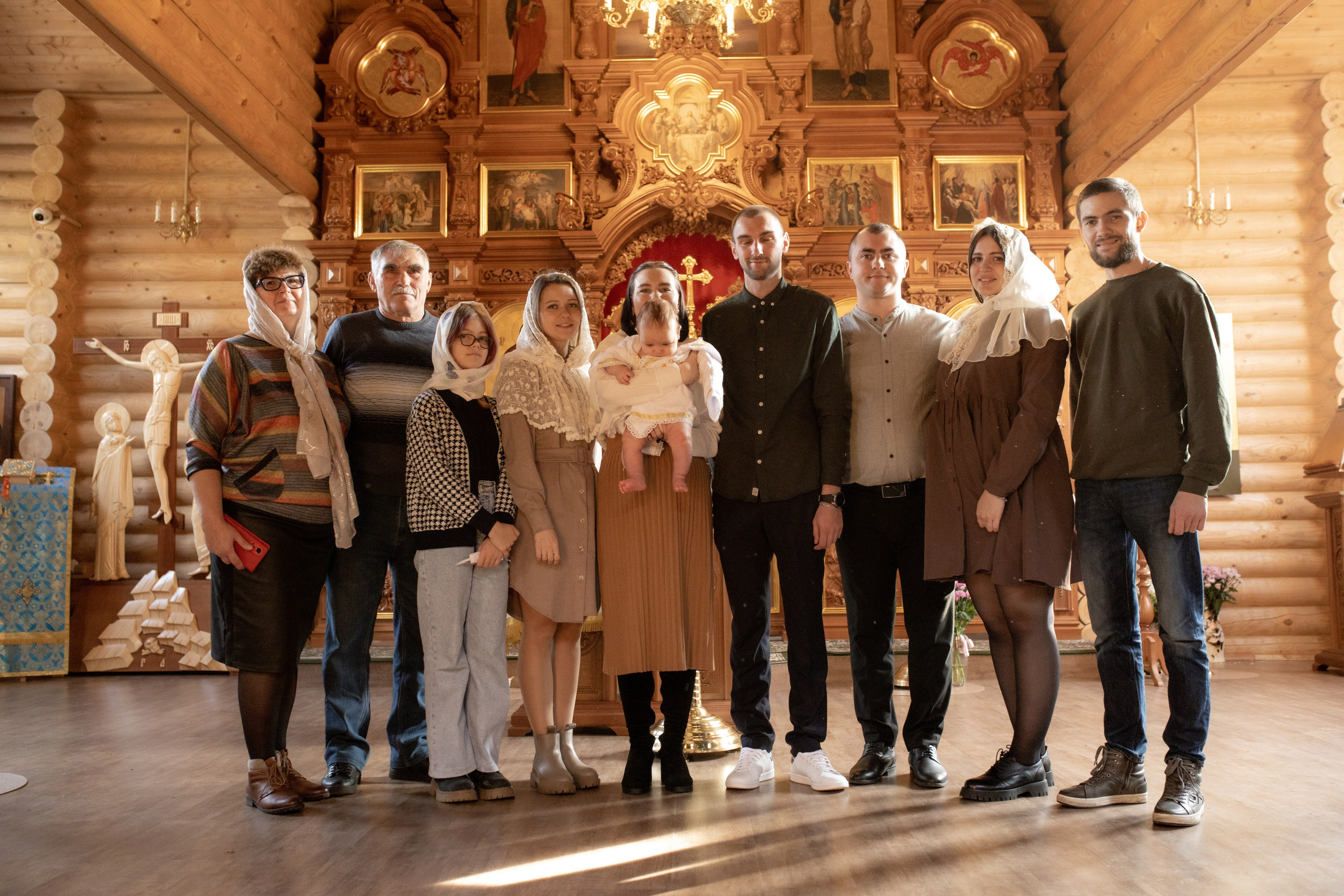 Таинство крещения Марка. Фотограф в Железнодорожном и Балашихе