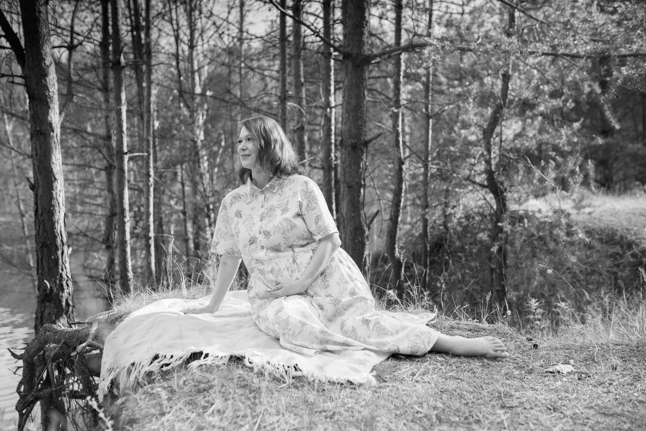 Фотосессия беременности на карьере. Фотограф в Железнодорожном и Балашихе