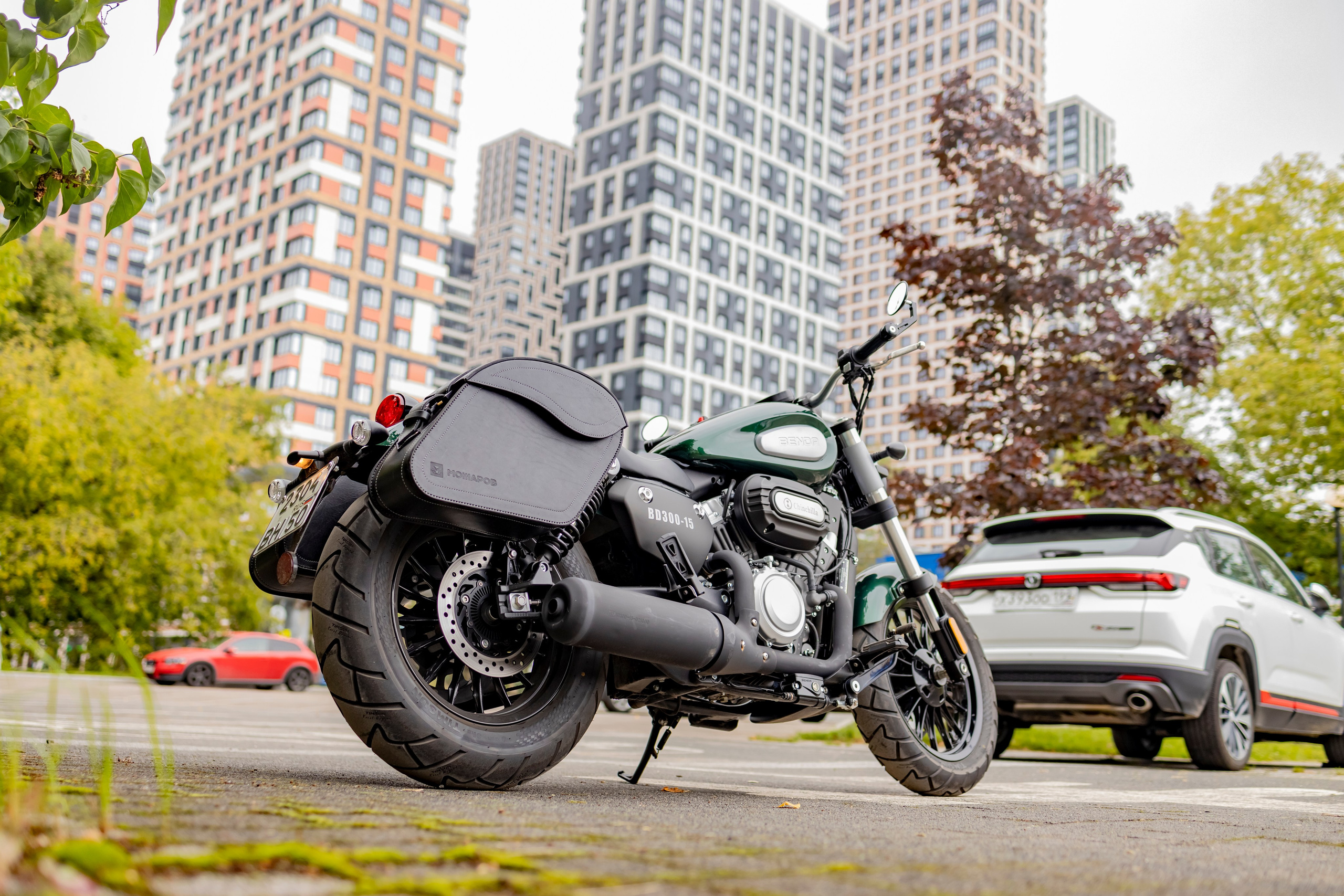 Съемка для журнала мотоцикл Benda Chinchilla. Репортажный, семейный и студийный фотограф в Москве Демин Алексей