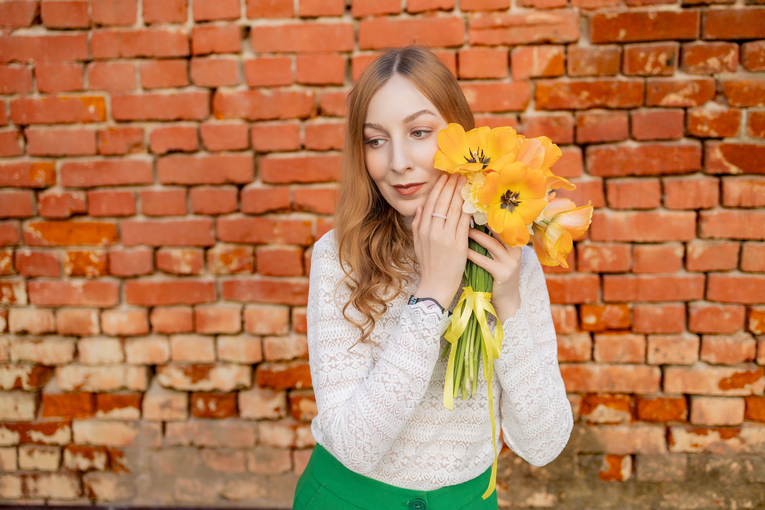 Весенняя прогулка с Еленой по Патриаршим. Репортажный, семейный и студийный фотограф в Москве Демин Алексей