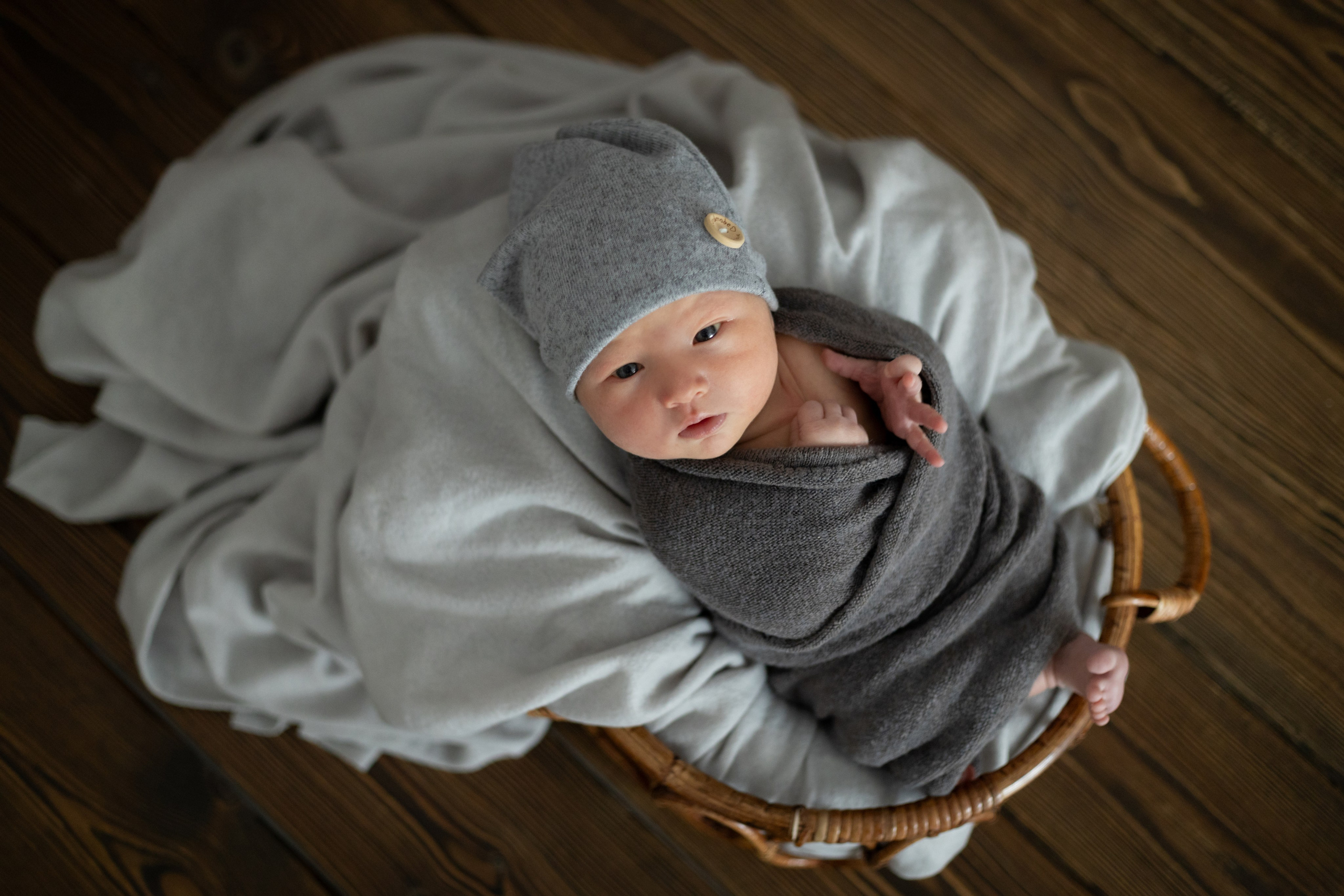 Ньюборн съёмка в студии. Семейный и Детский фотограф в Краснодаре Дарья Насаченко