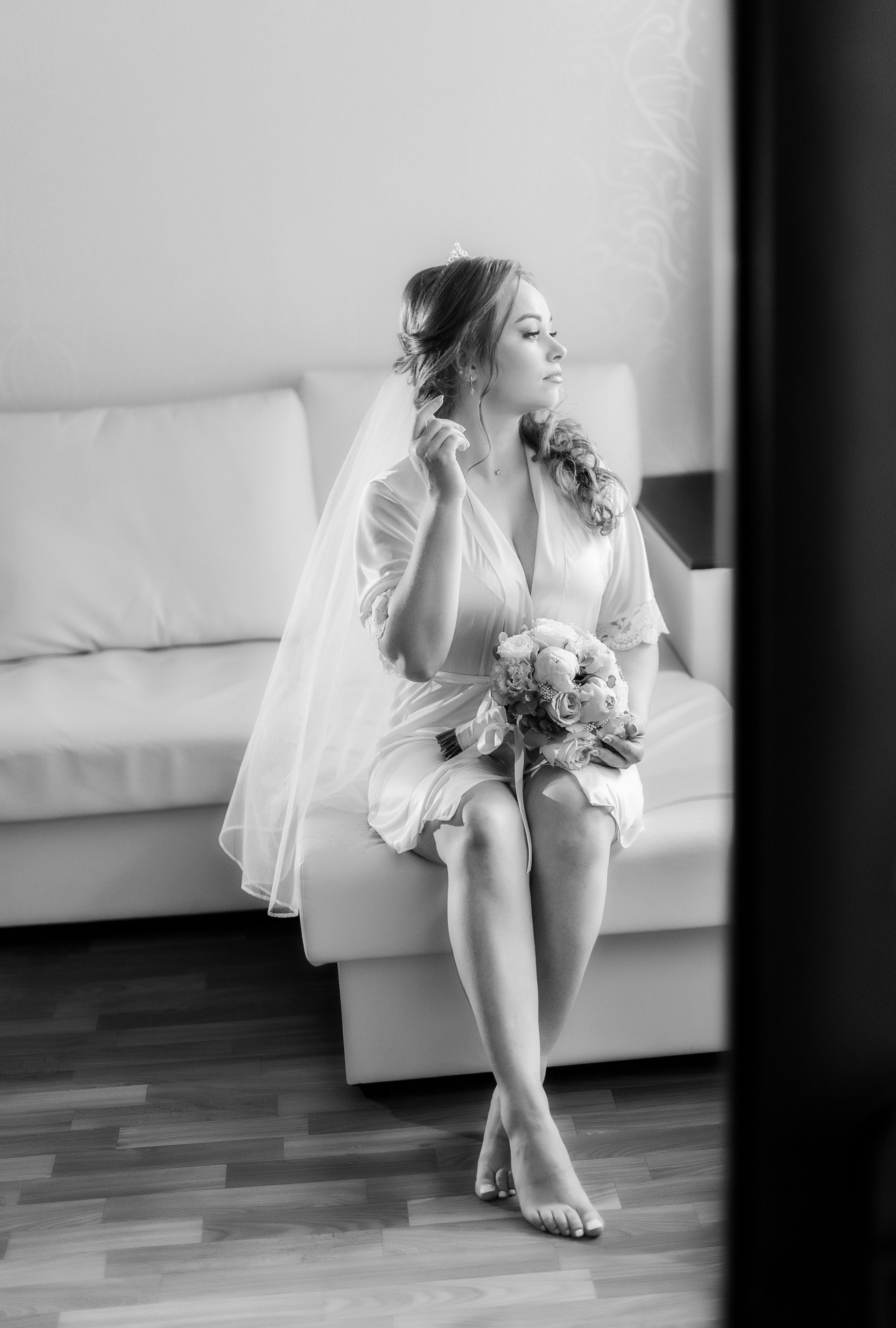 Утро невесты Олечки. Свадебный, семейный и детский фотограф в Москве и области