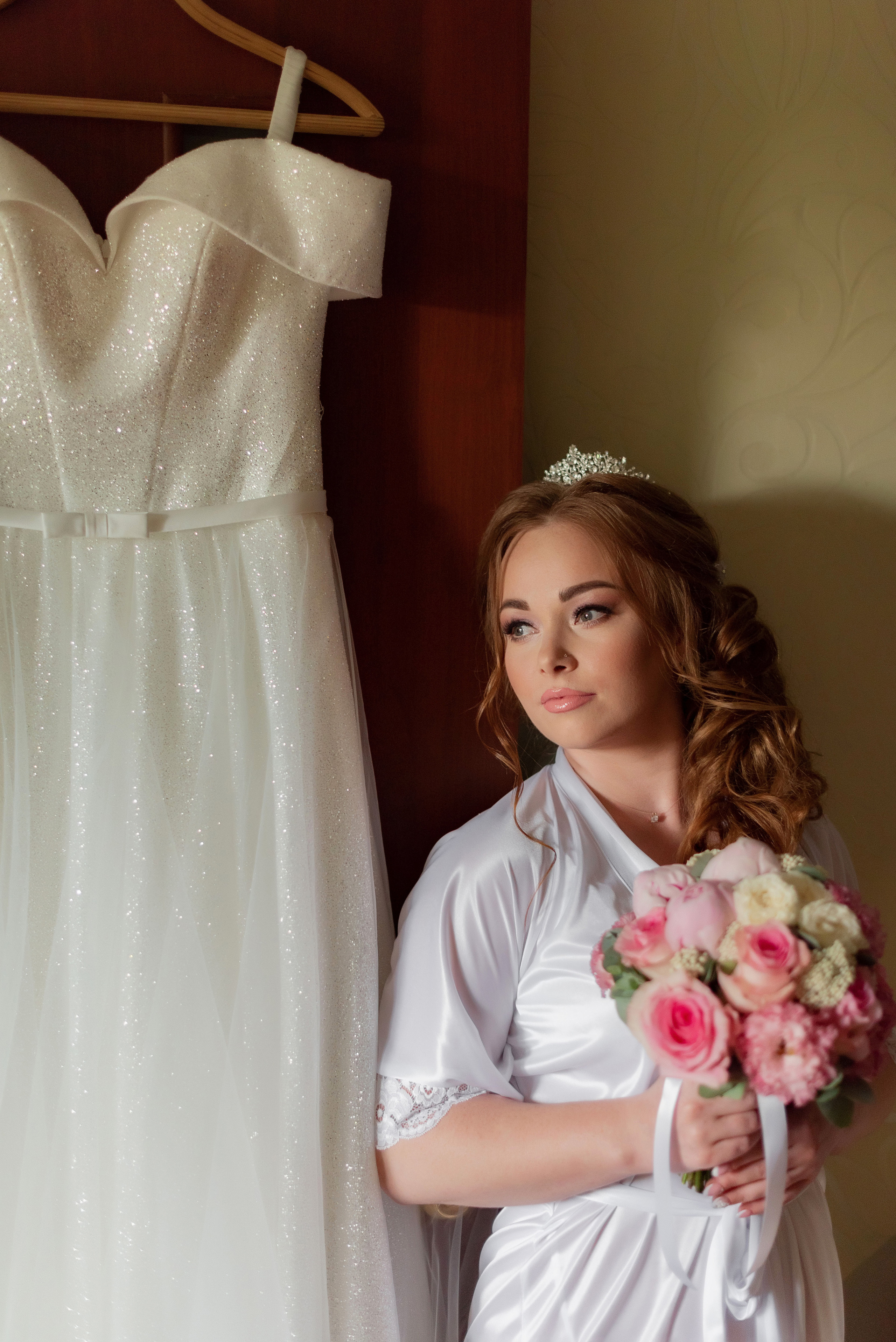 Утро невесты Олечки. Свадебный, семейный и детский фотограф в Москве и области