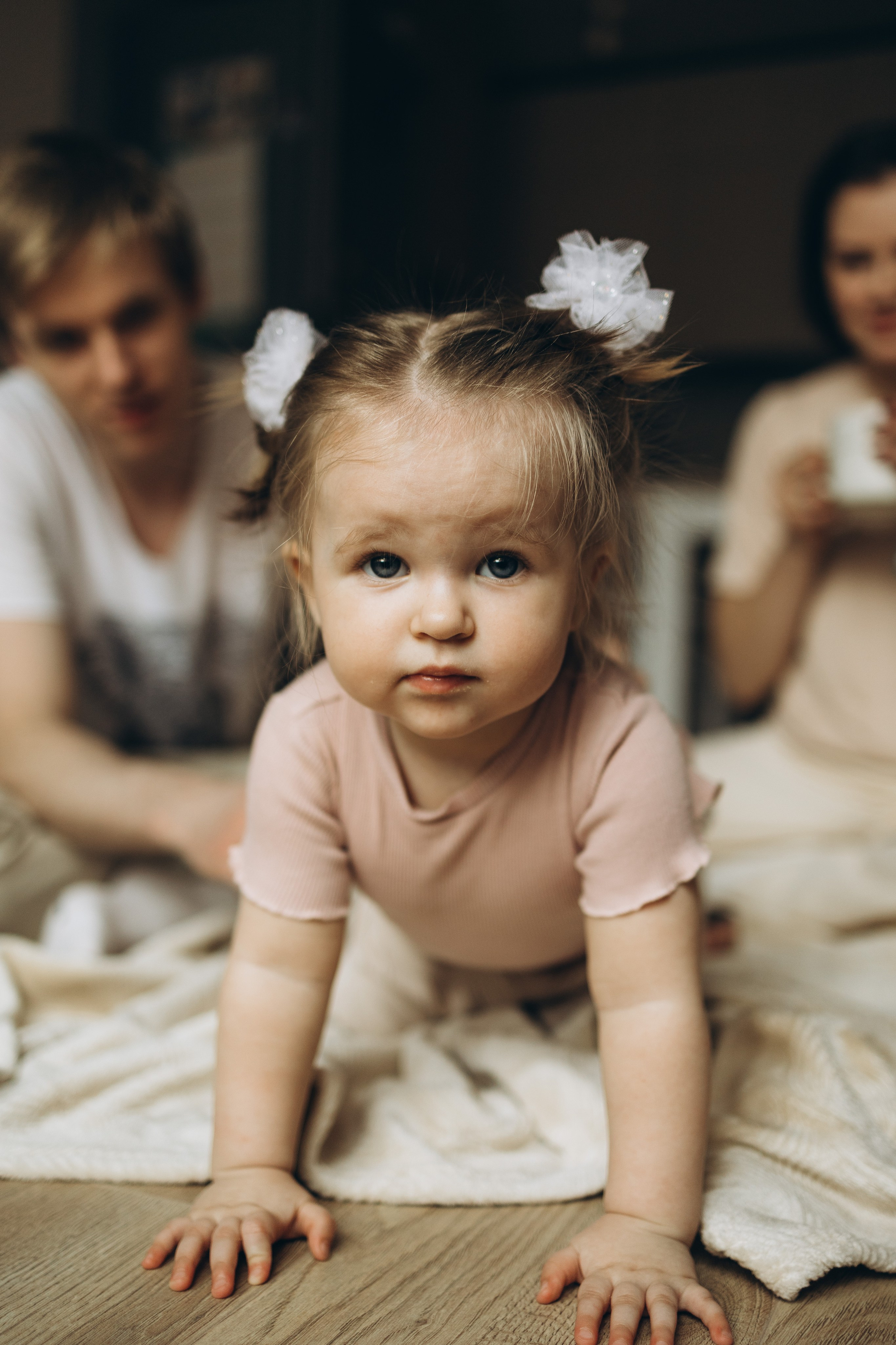 Настя, Андрей и Лиза. Семейный фотограф в Москве Виктория Ястребинская