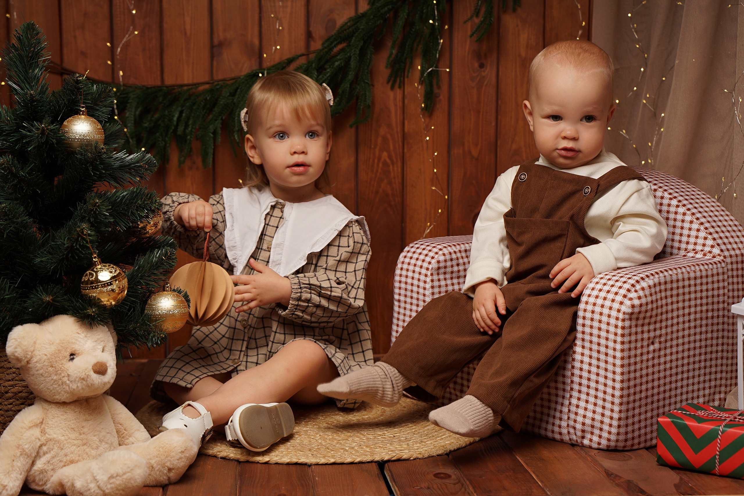 Новогодняя уютная. Студия детской фотографии