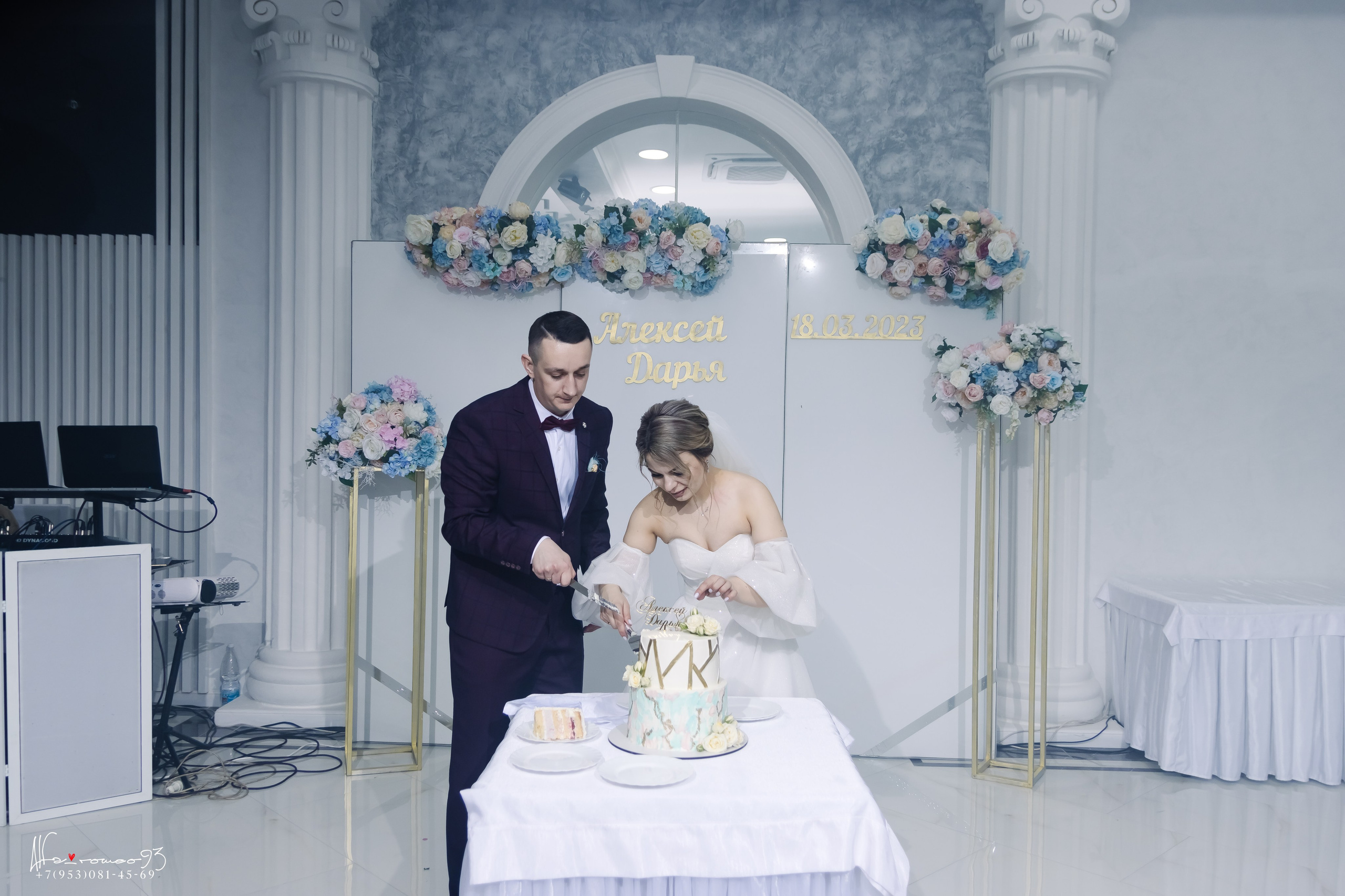 Wedding day 18.03.2023. Фотограф Видеограф