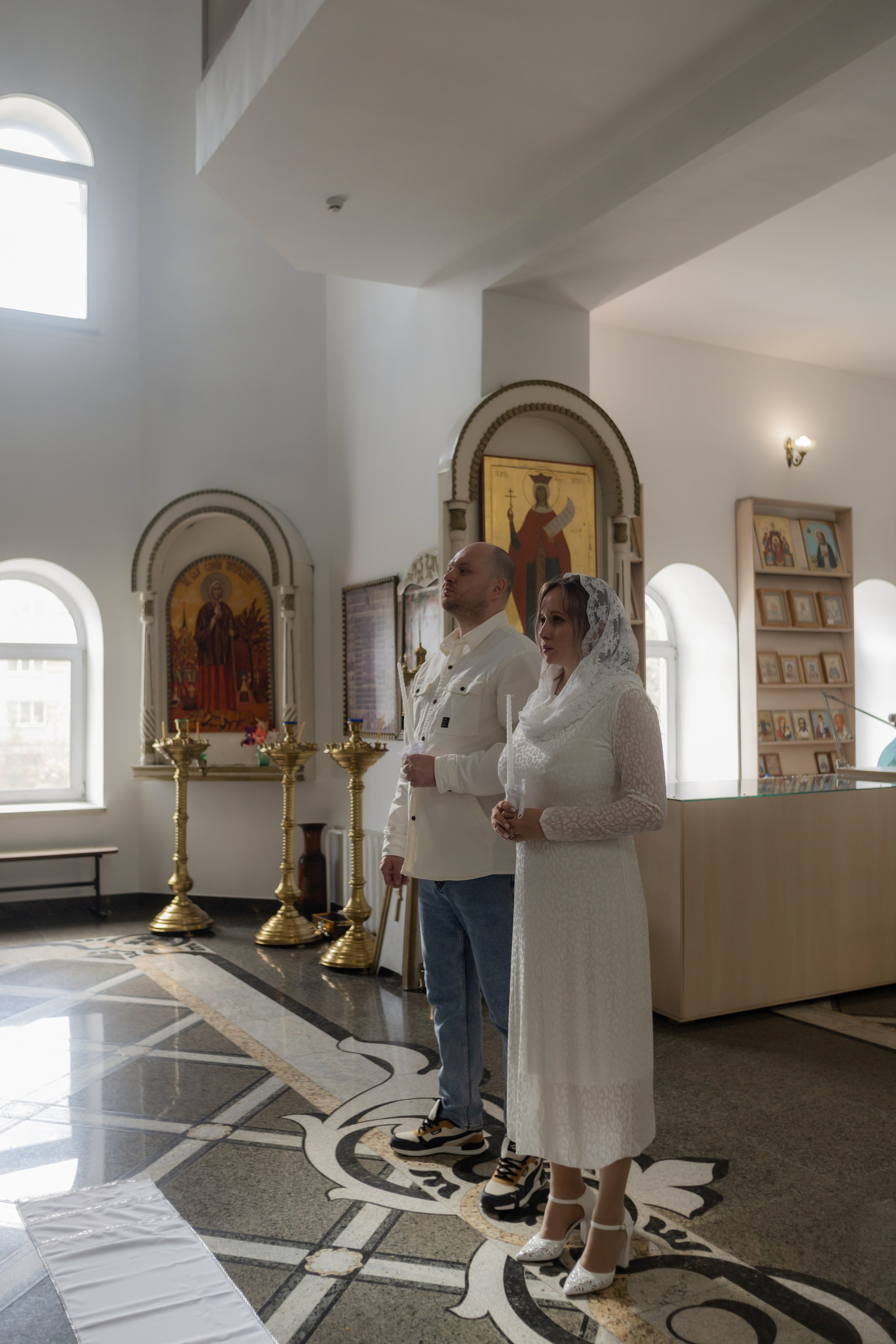 Венчание (Храм святителя Иннокентия). Свадебный и семейный фотограф в Перми Дергачева Кристина