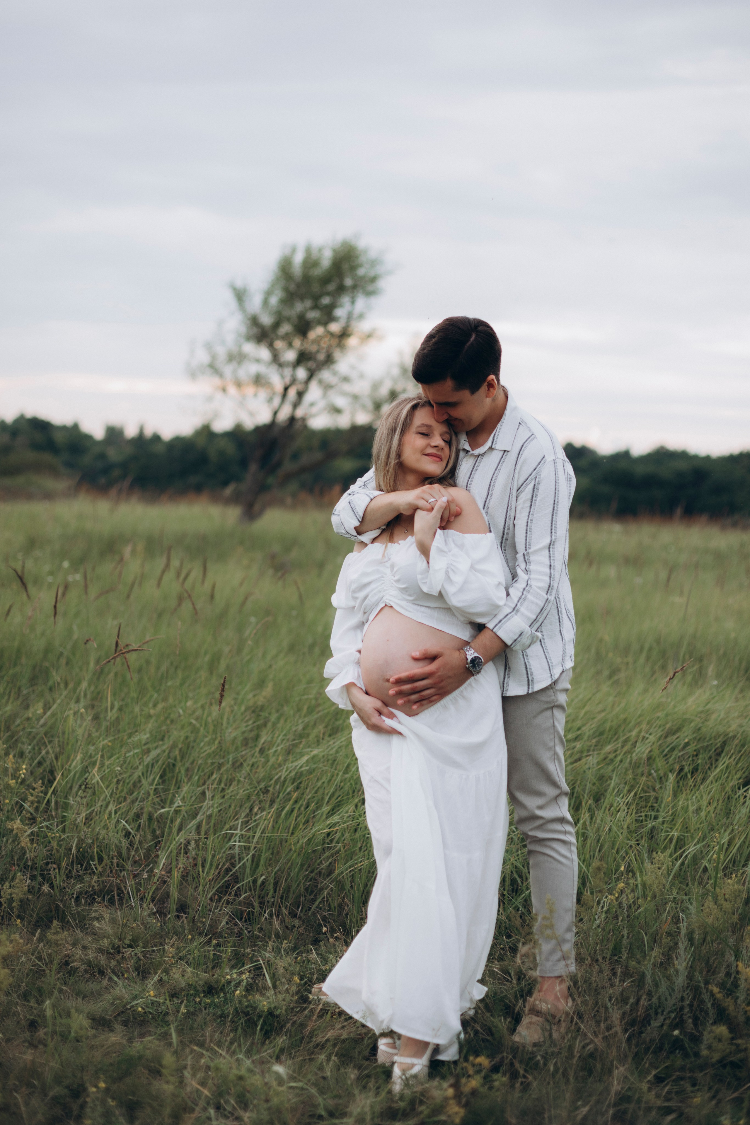 Беременность. Фотограф Мария Щеголькова. Чувственный женский портрет