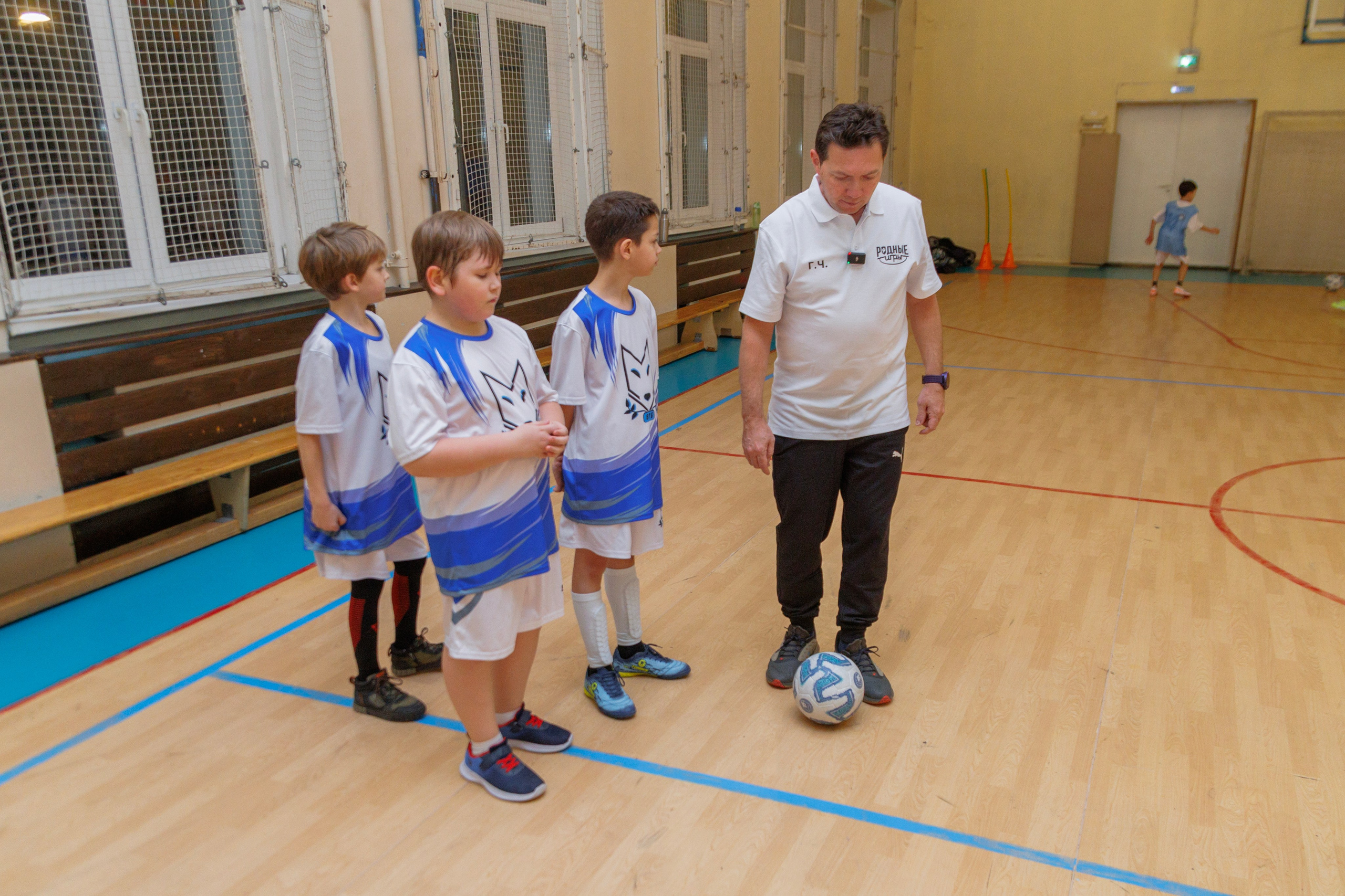ТРЕНИРОВКА ГЕОРГИЯ ЧЕРДАНЦЕВА С МОСКОВСКИМИ ШКОЛЬНИКАМИ В РАМКАХ ПРОЕКТА «РОДНЫЕ ИГРЫ». Artem Zenin Photography