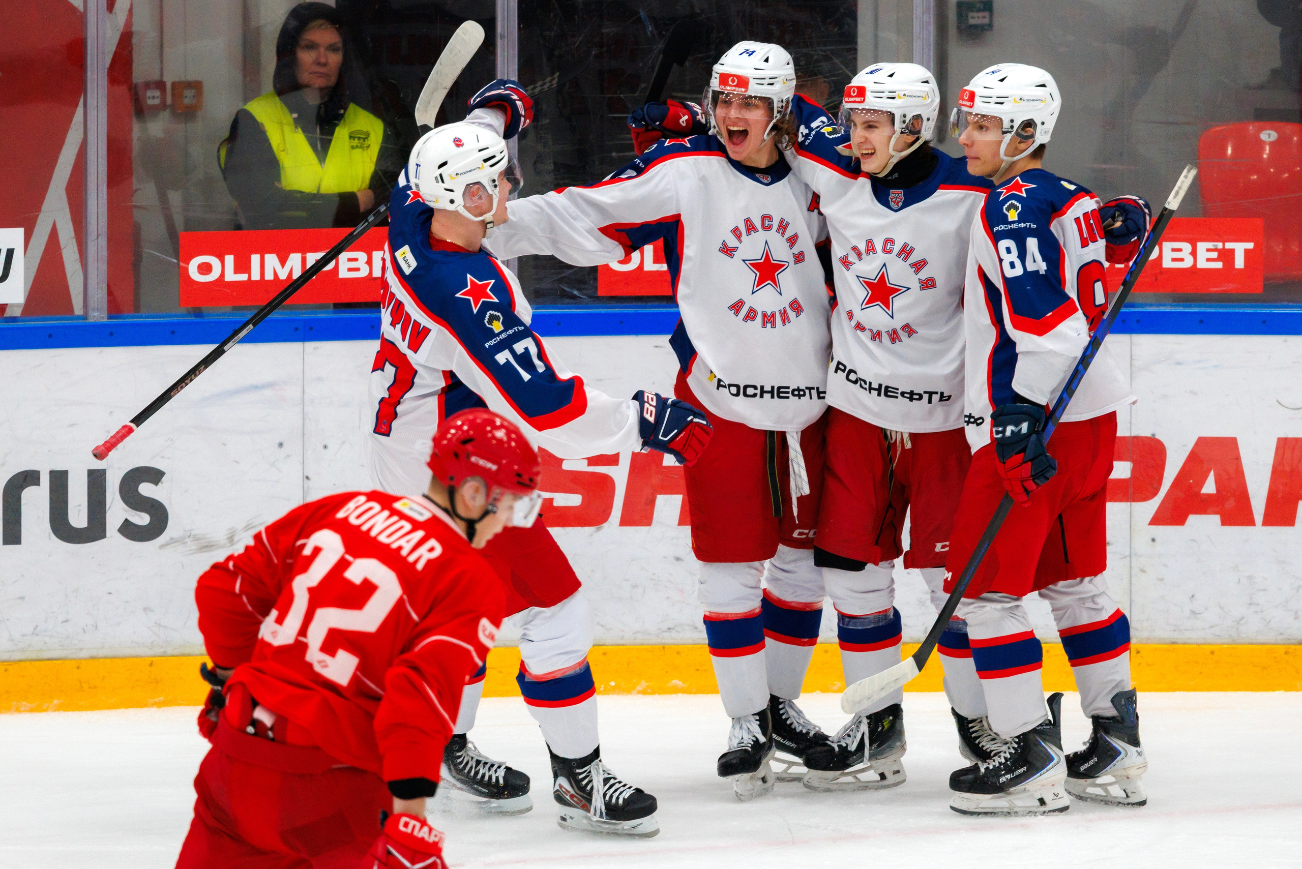 МАТЧ МХЛ. МХК СПАРТАК — ХК КРАСНАЯ АРМИЯ. Artem Zenin Photography