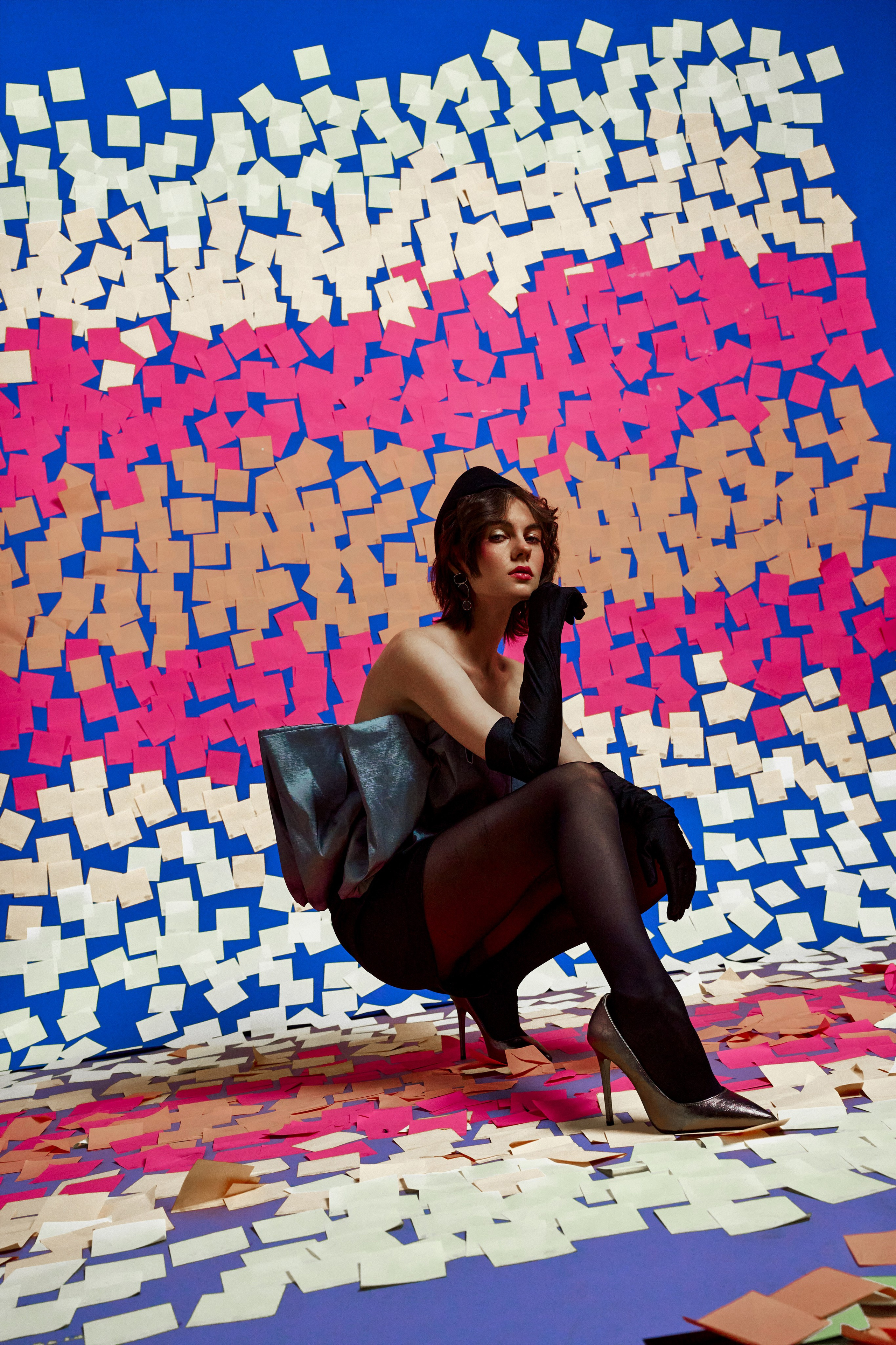 Александра: цветной коллаж. Фотограф в Москве Анастасия Баева