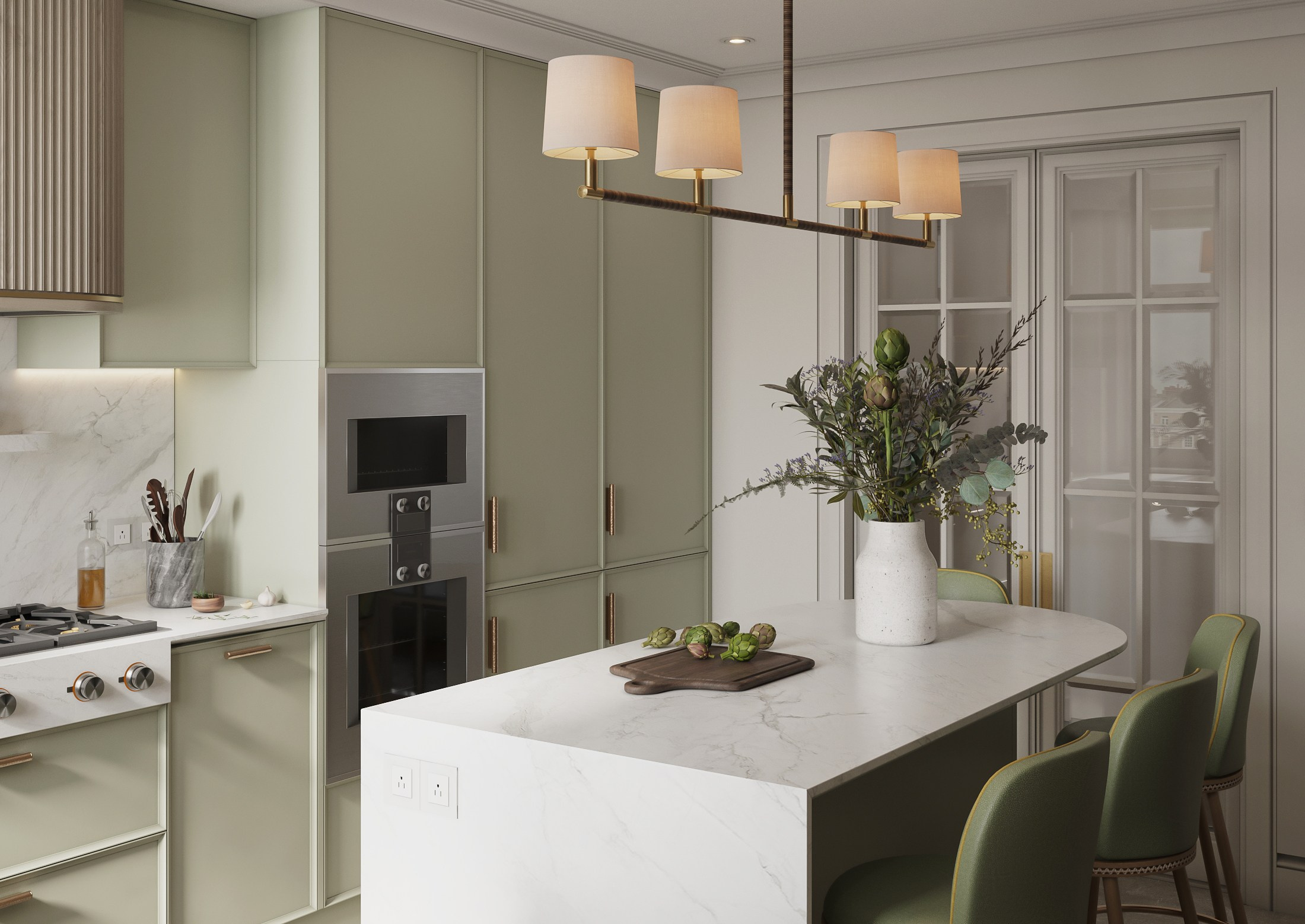 Альбом-портфолио 3D визуализатора Ксении Жарко. 3D визуализатор интерьеров Ксения Жарко