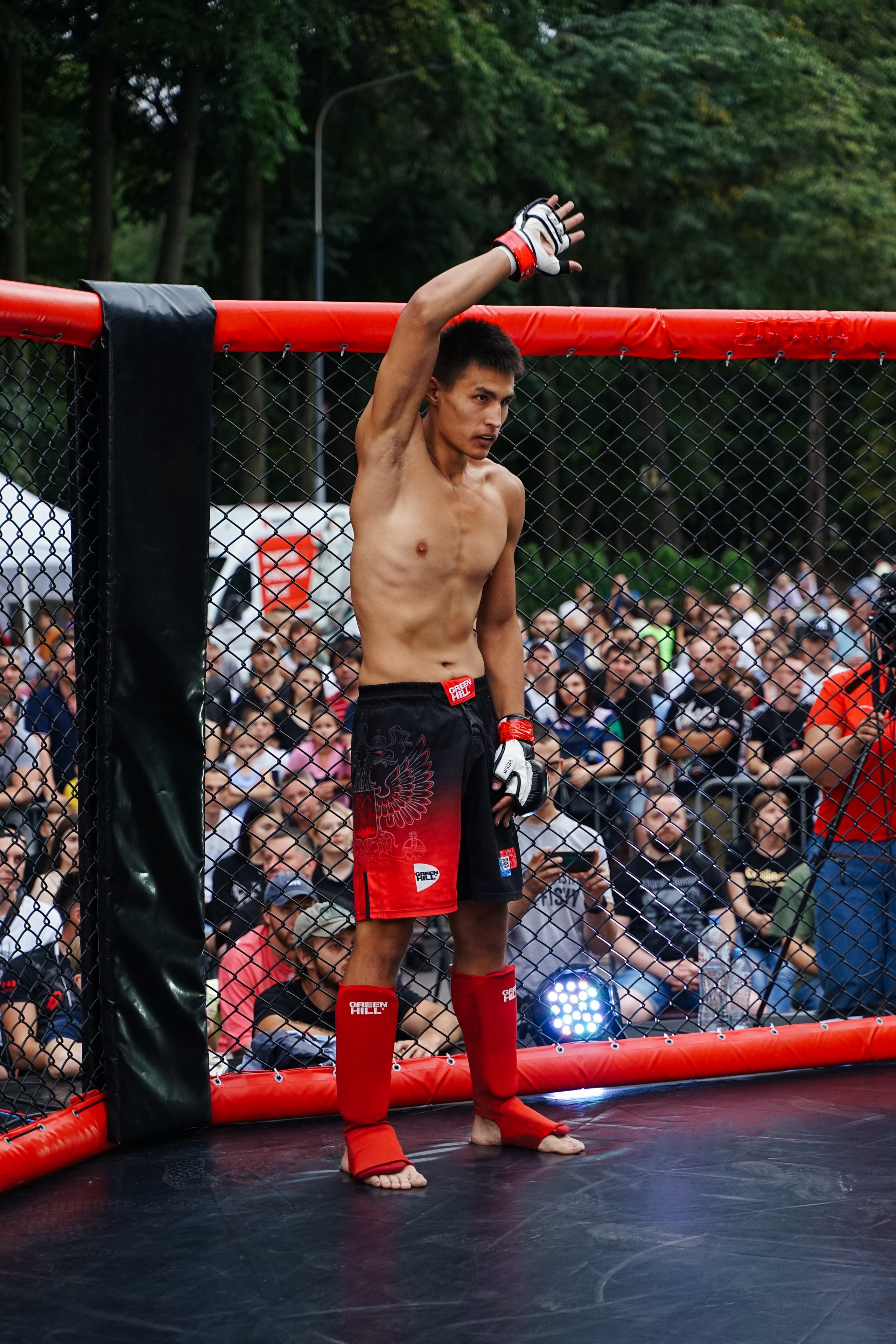 Вечер боев в ЦПКиО. Фотограф Надежда Погребняк | Рязань | Москва