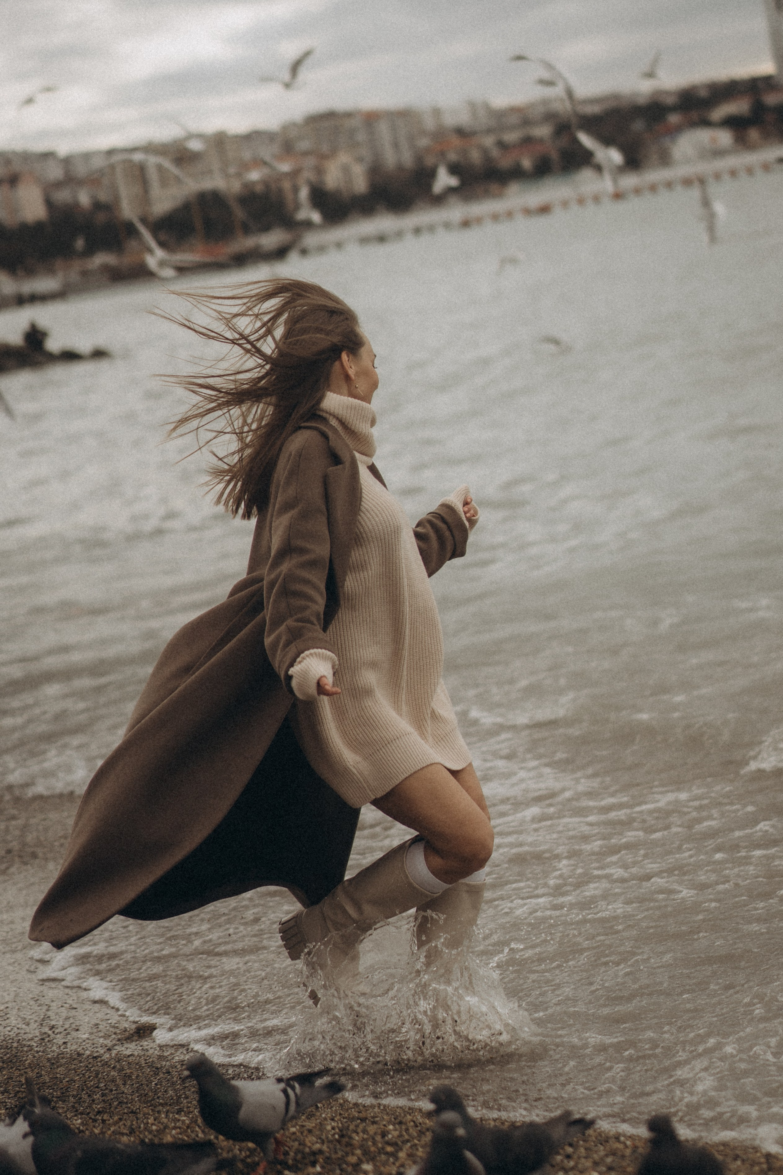 Лена чайки. Дмитриева Светлана женский и семейный фотограф Рига, Москва, Геленджик