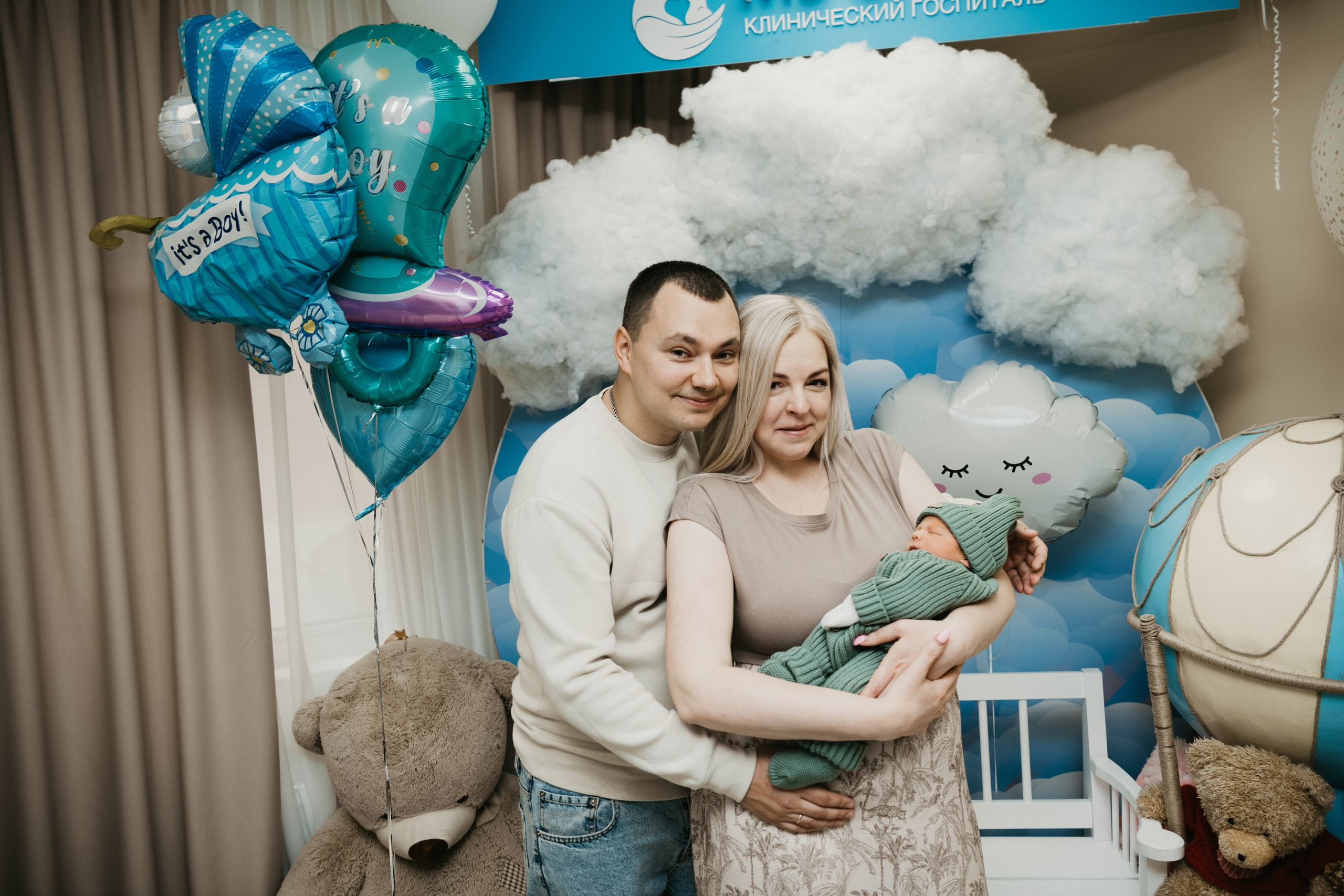 Выписка Степана на Севастопольском. Фотограф на выписку из роддома в Москве и МО