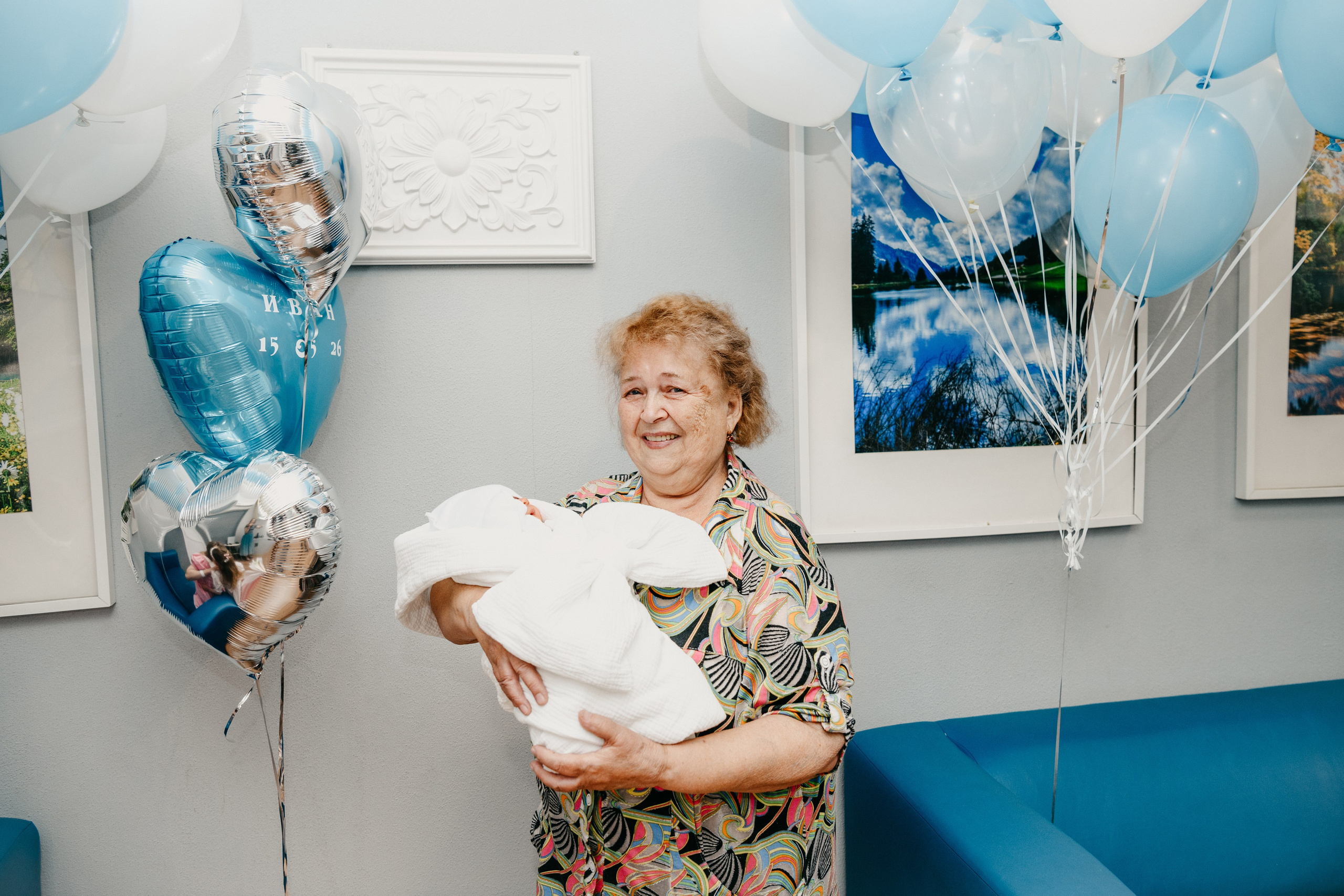 Выписка Ивана. Фотограф на выписку из роддома в Москве и МО