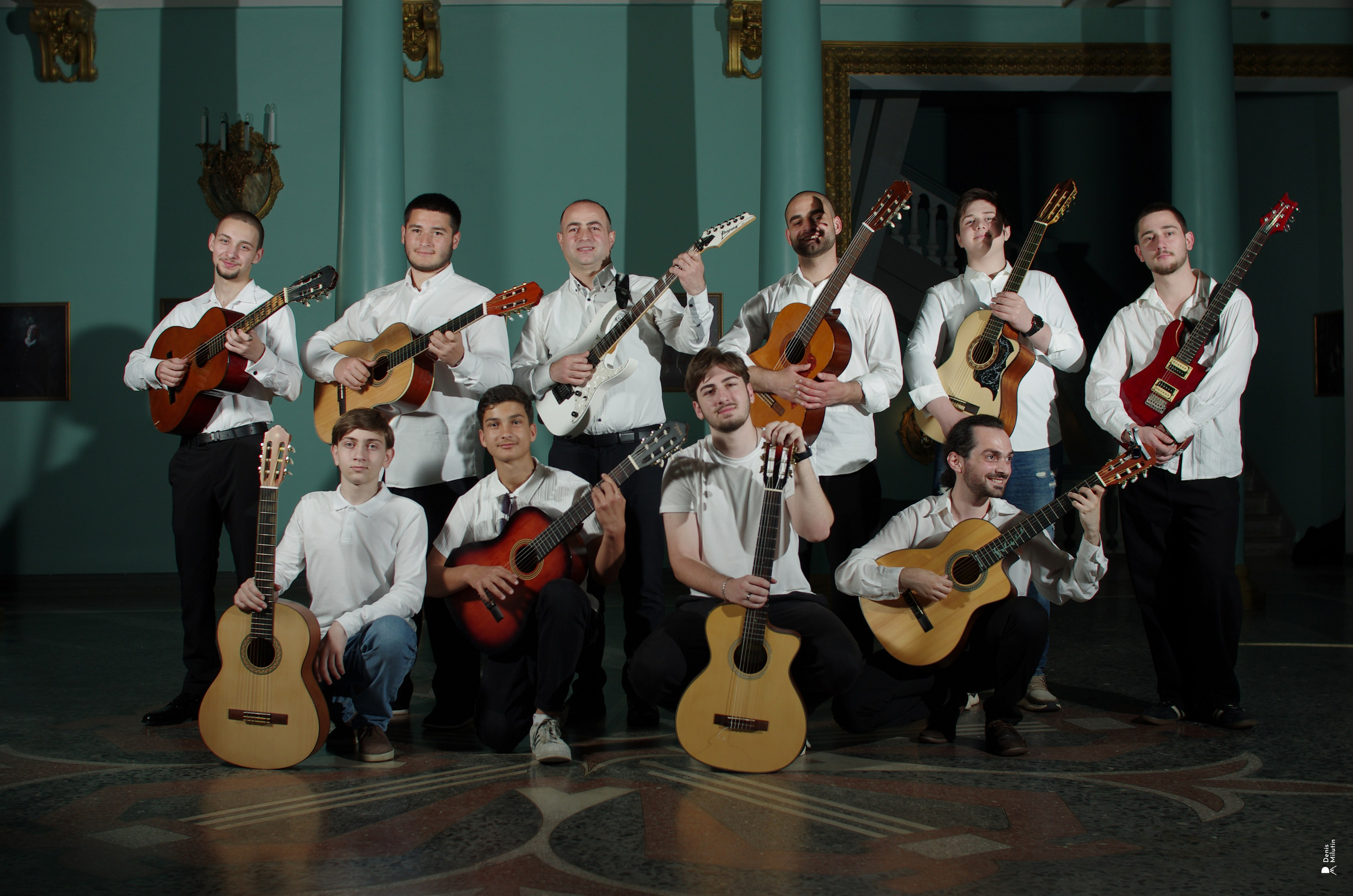 Афиша для театра Концерт гитаристов. Портретный фотограф Денис Милютин