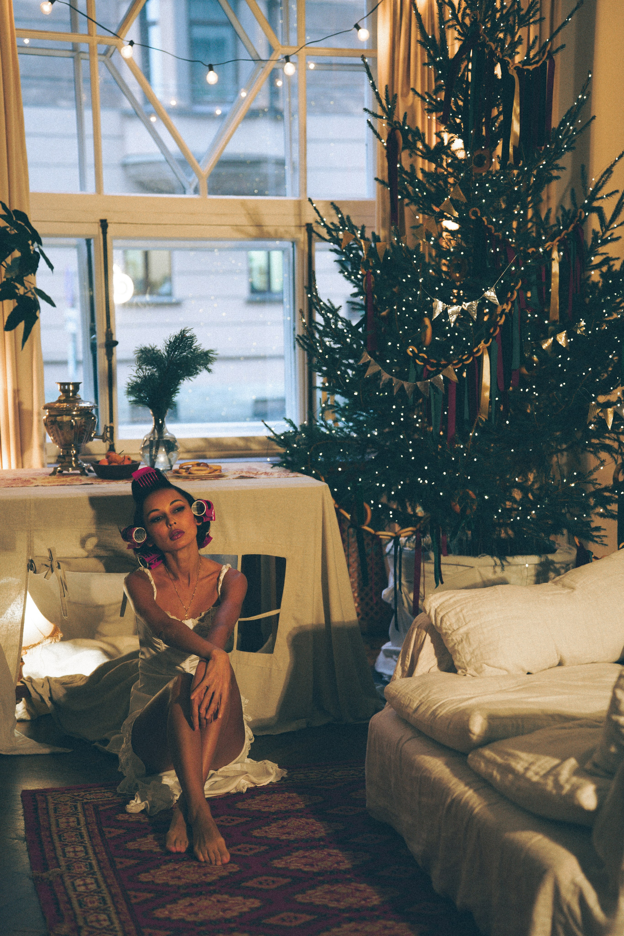 ФОТОСЕСИИЯ К НОВОМУ ГОДУ В АТМОСФЕРНОЙ СТУДИИВ ЦЕНТРЕ ПИТЕРАИ ВИНТАЖНЫЙ ОБРАЗ. Профессиональный фотограф, Санкт-Петербург — Виктория Богомолова