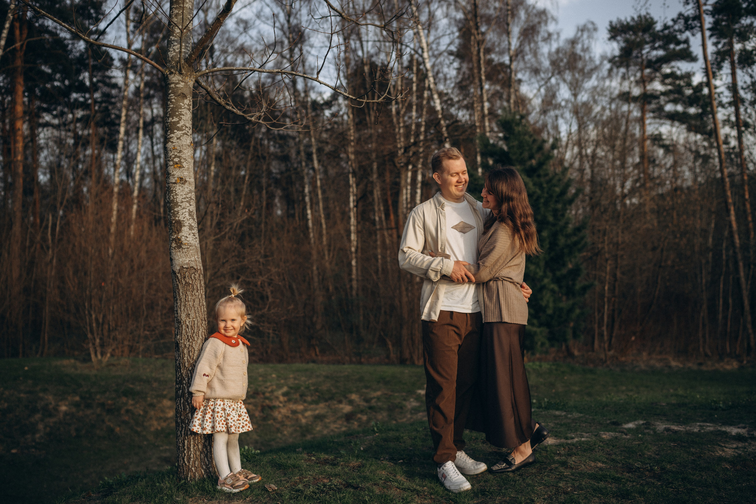 Стеша и её родители. Семейный и детский фотограф Москва Дарья Бугра