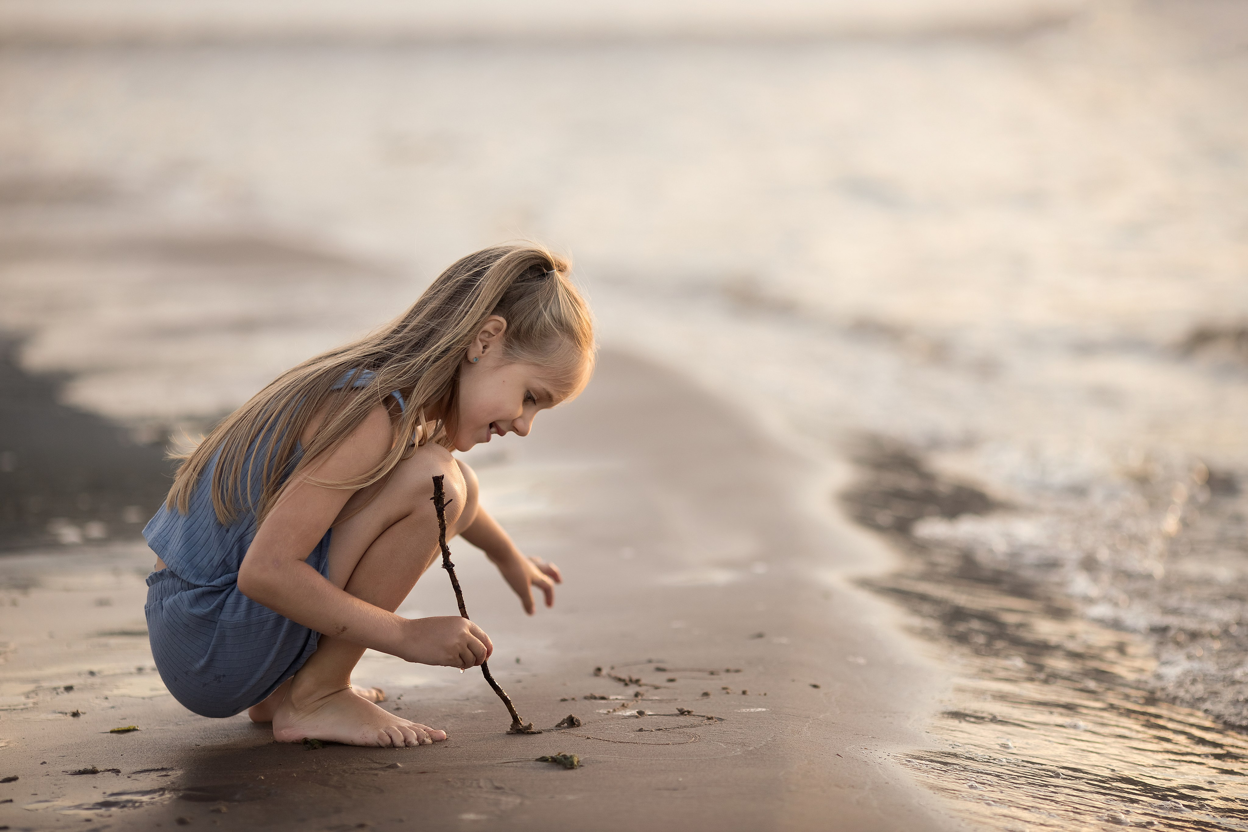 Босиком в закат. Семейный и детский фотограф в Саратове Полина Коткина