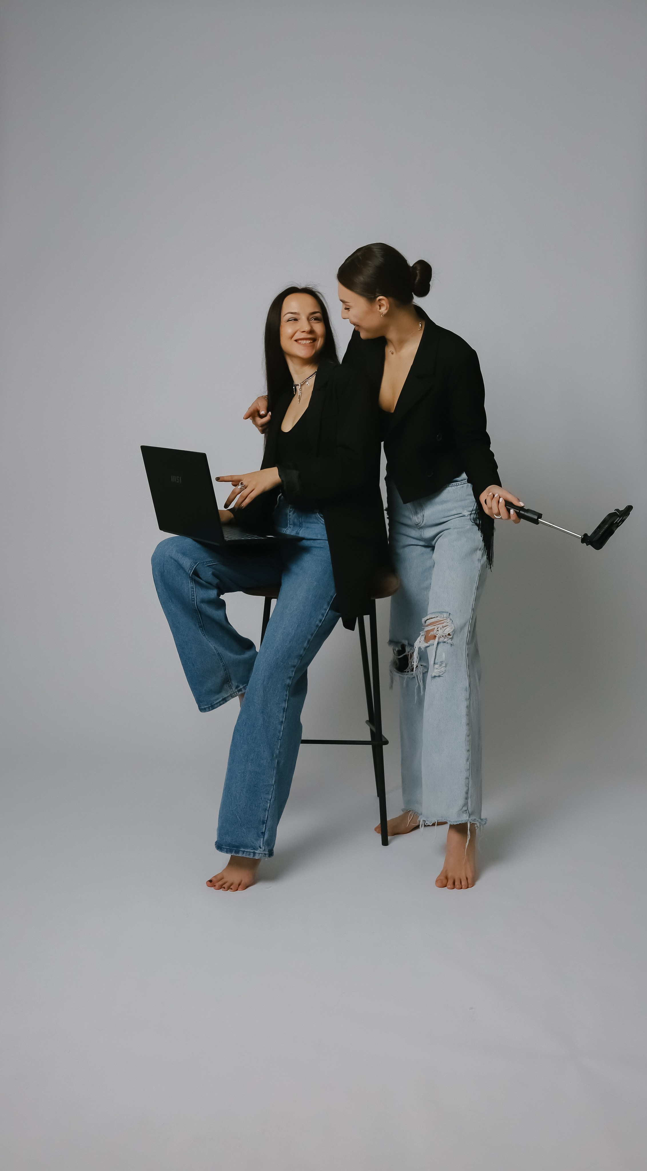 Екатерина и Алина. Автопортретная