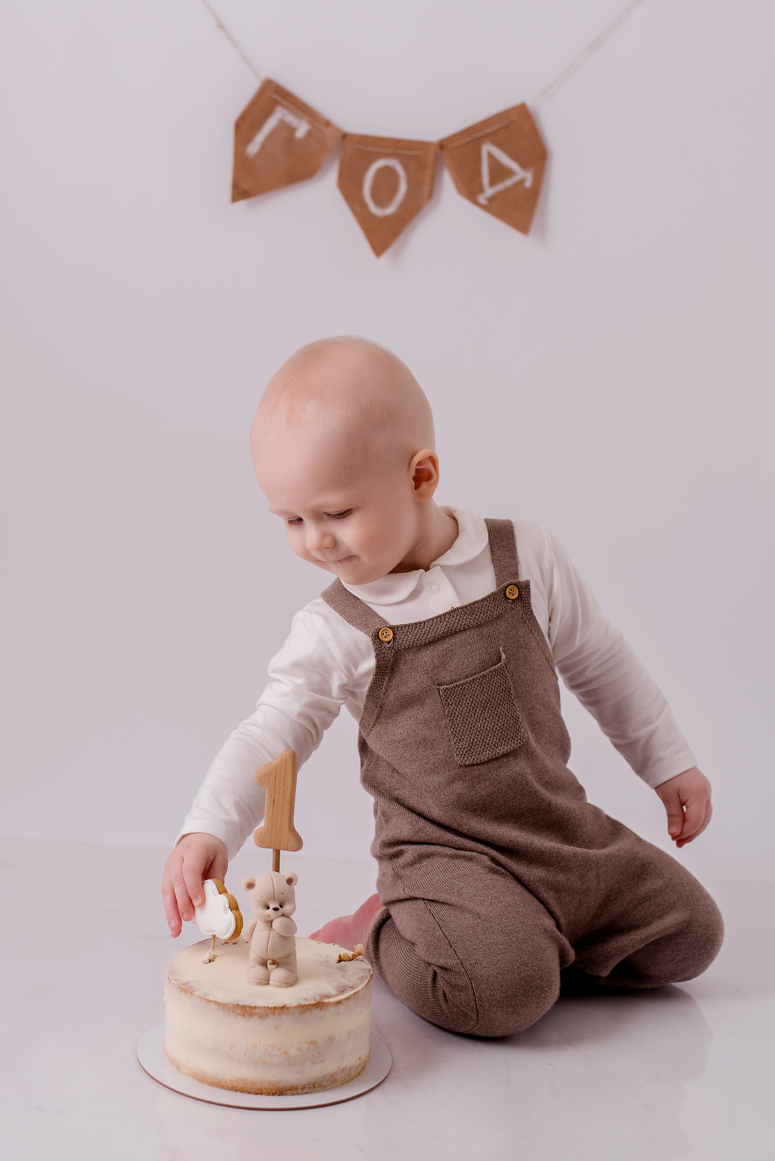 1 год семейная. Детский фотограф в Долгопрудном и Москве
