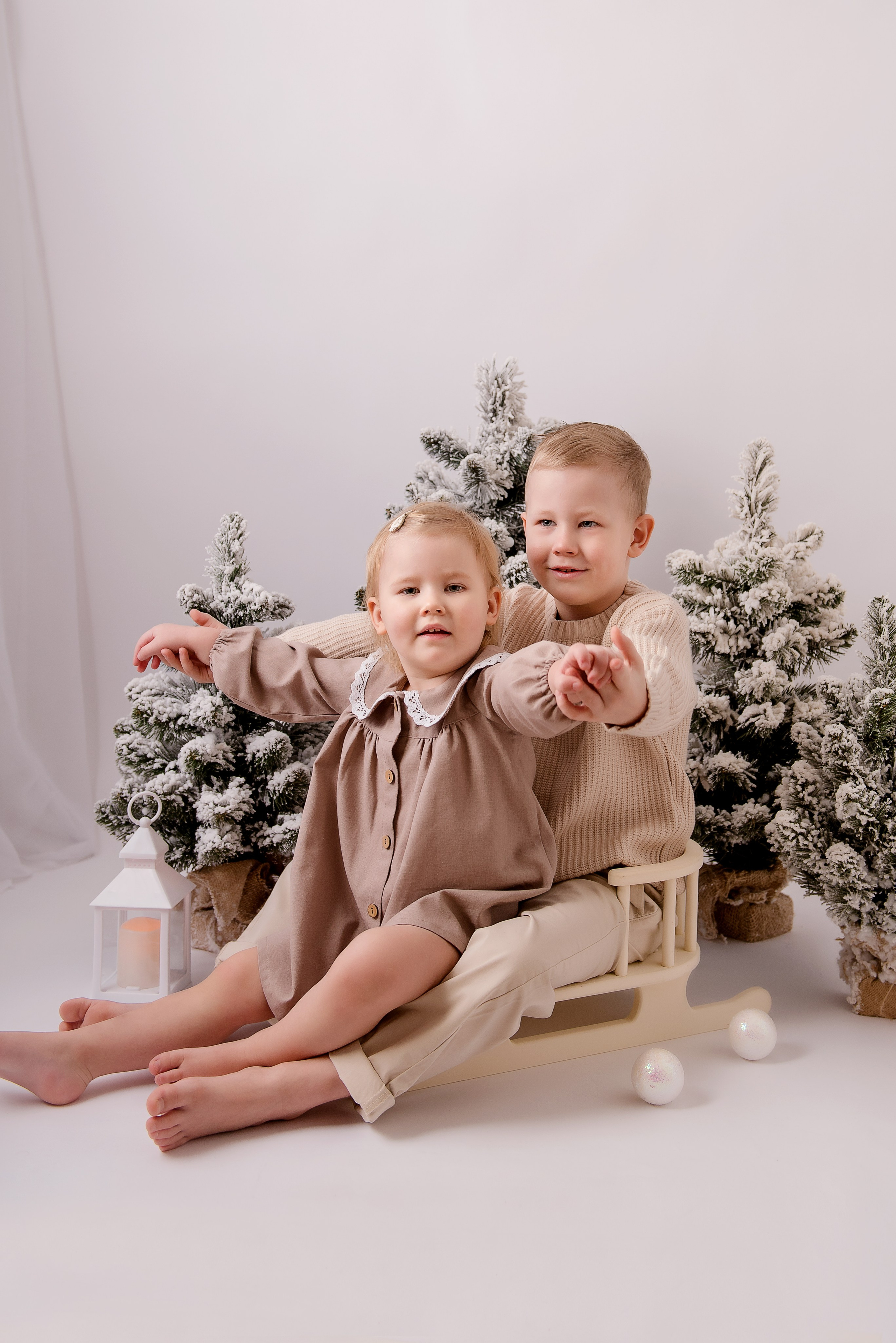 Гоша и Ариша. Детский фотограф в Долгопрудном и Москве