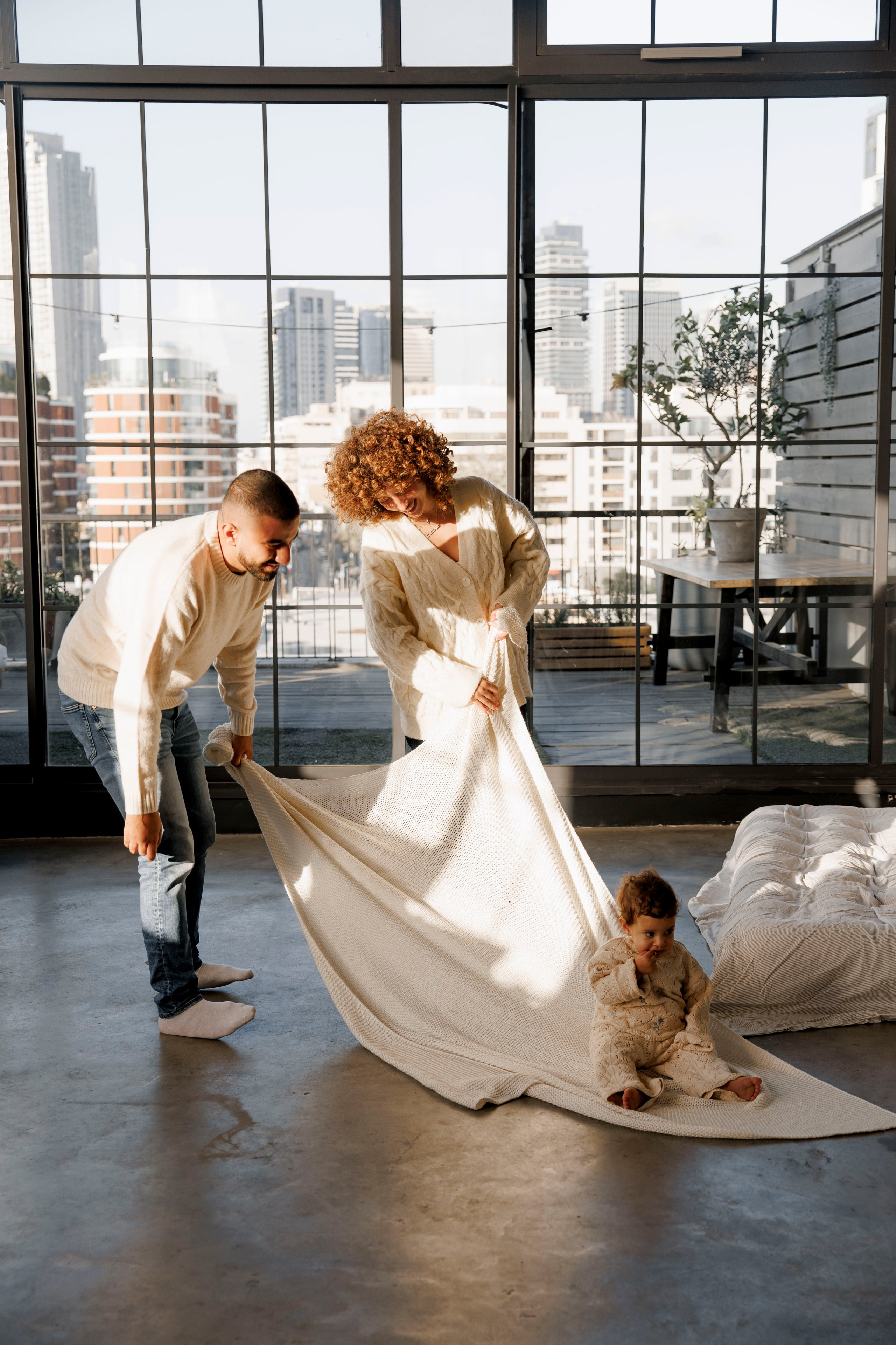 One year old inside the studio (Tel Aviv). Главная