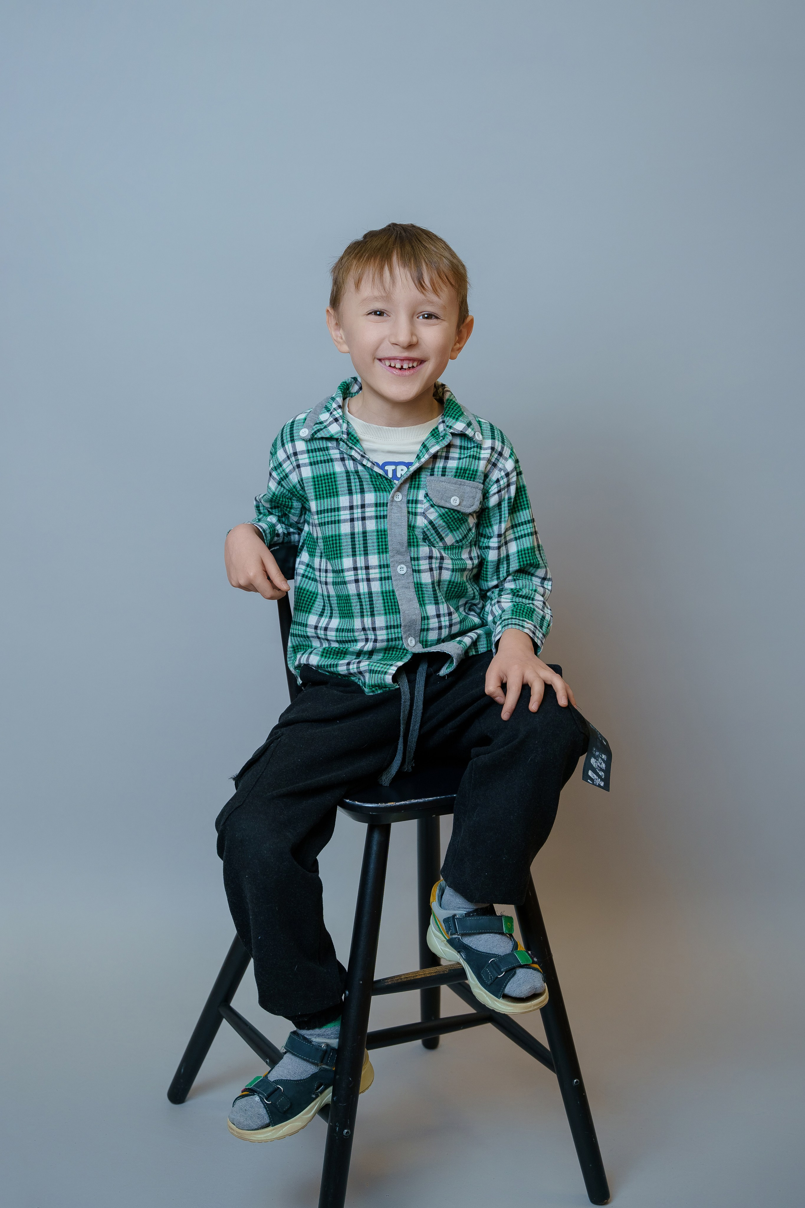 Студийная съемка в саду