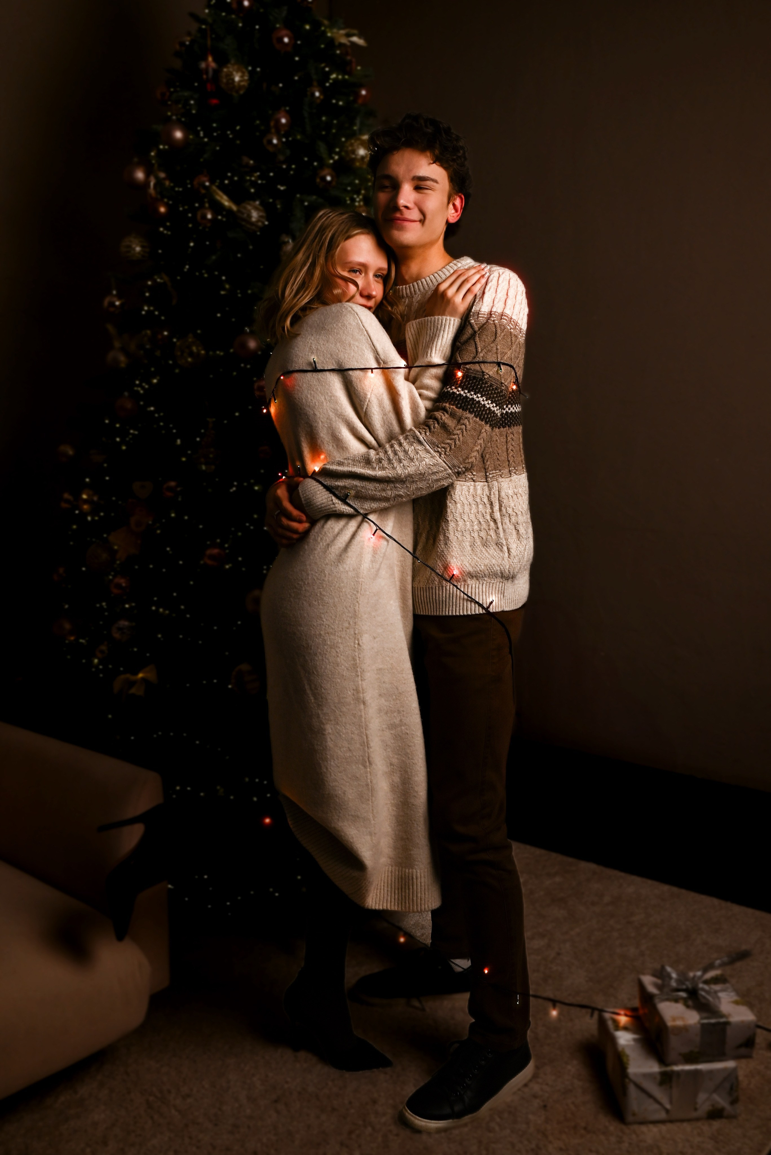 Аня и Костя. Новогодняя Love Story. Анна Батина — фотограф в Екатеринбурге, Москве и Санкт-Петербурге