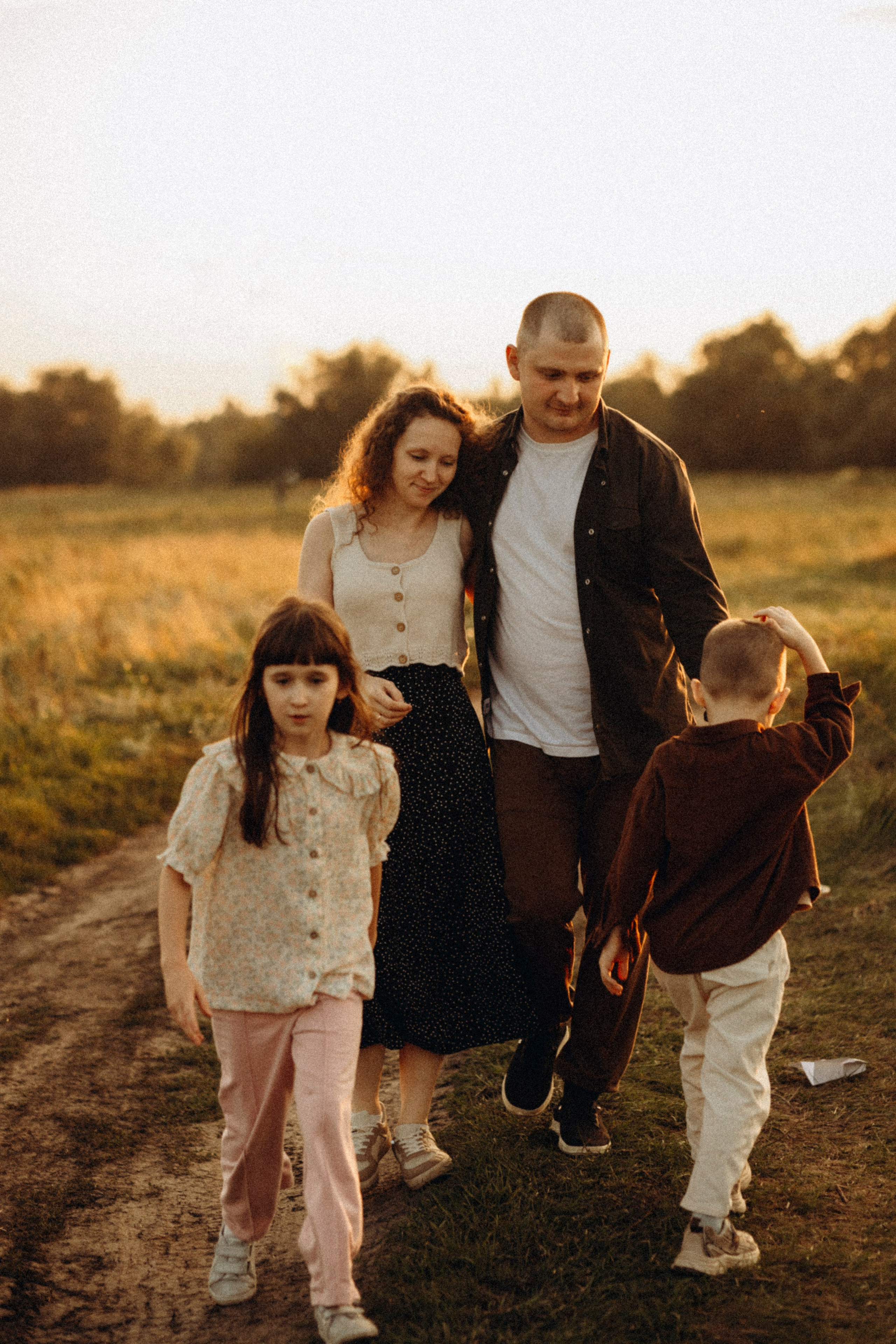 В лучах заката. Lifestyle семейный и детский фотограф в Омске Иванова Екатерина