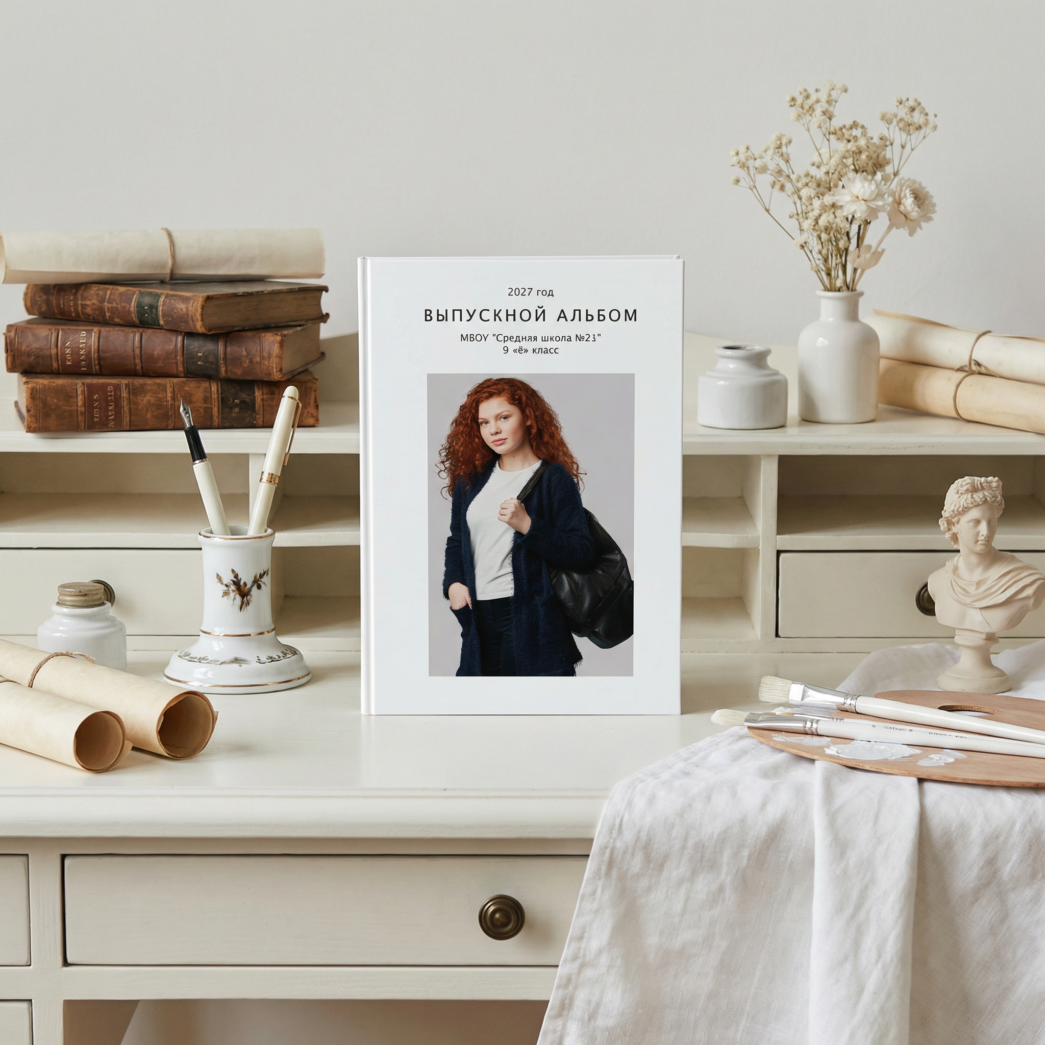 024 Classic III. Дизайны, psd шаблоны школьных и выпускных альбомов и обложек