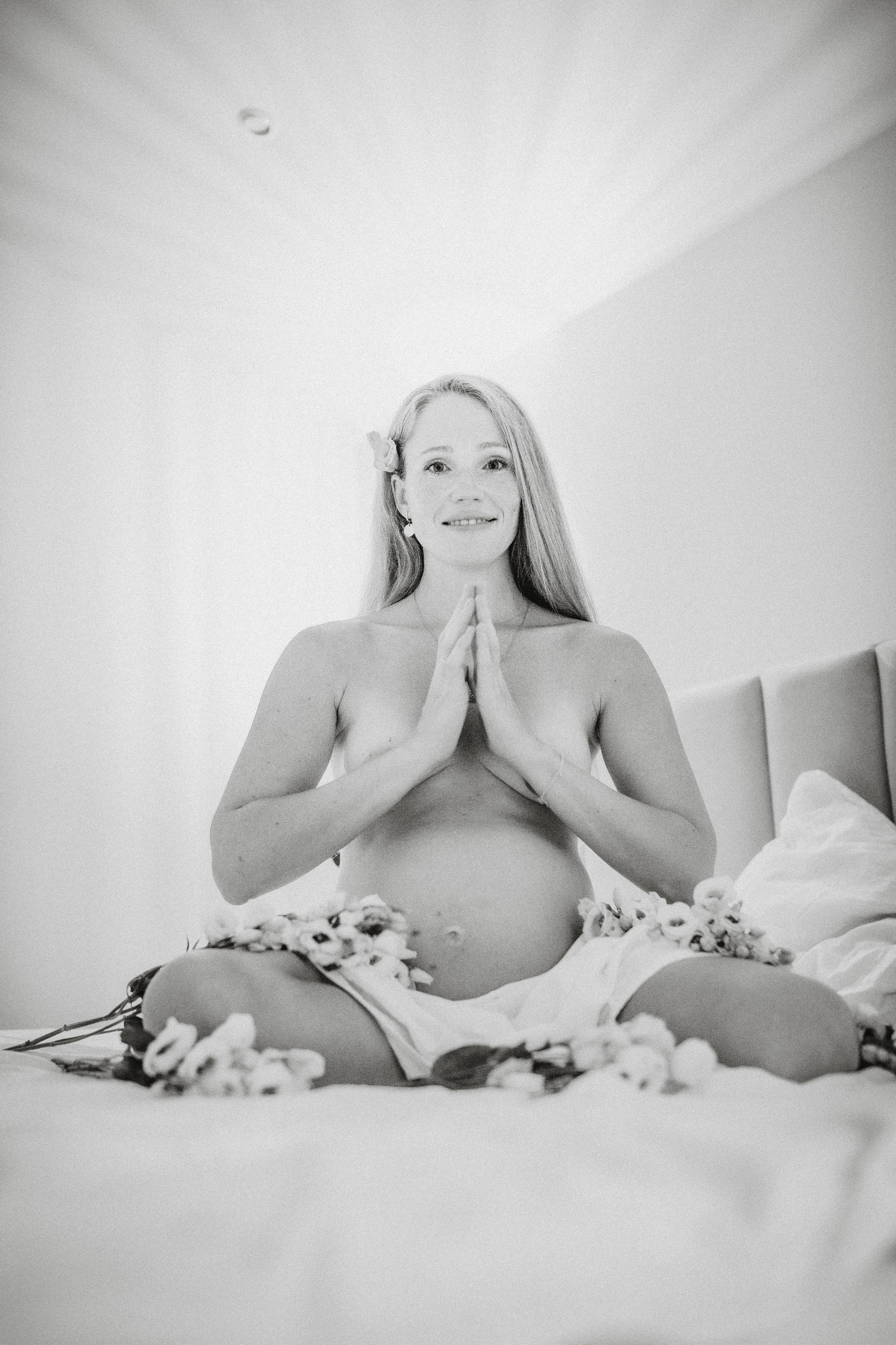 В ожидании. Семейный домашний фотограф Москва Зеленоград Настя Маркова