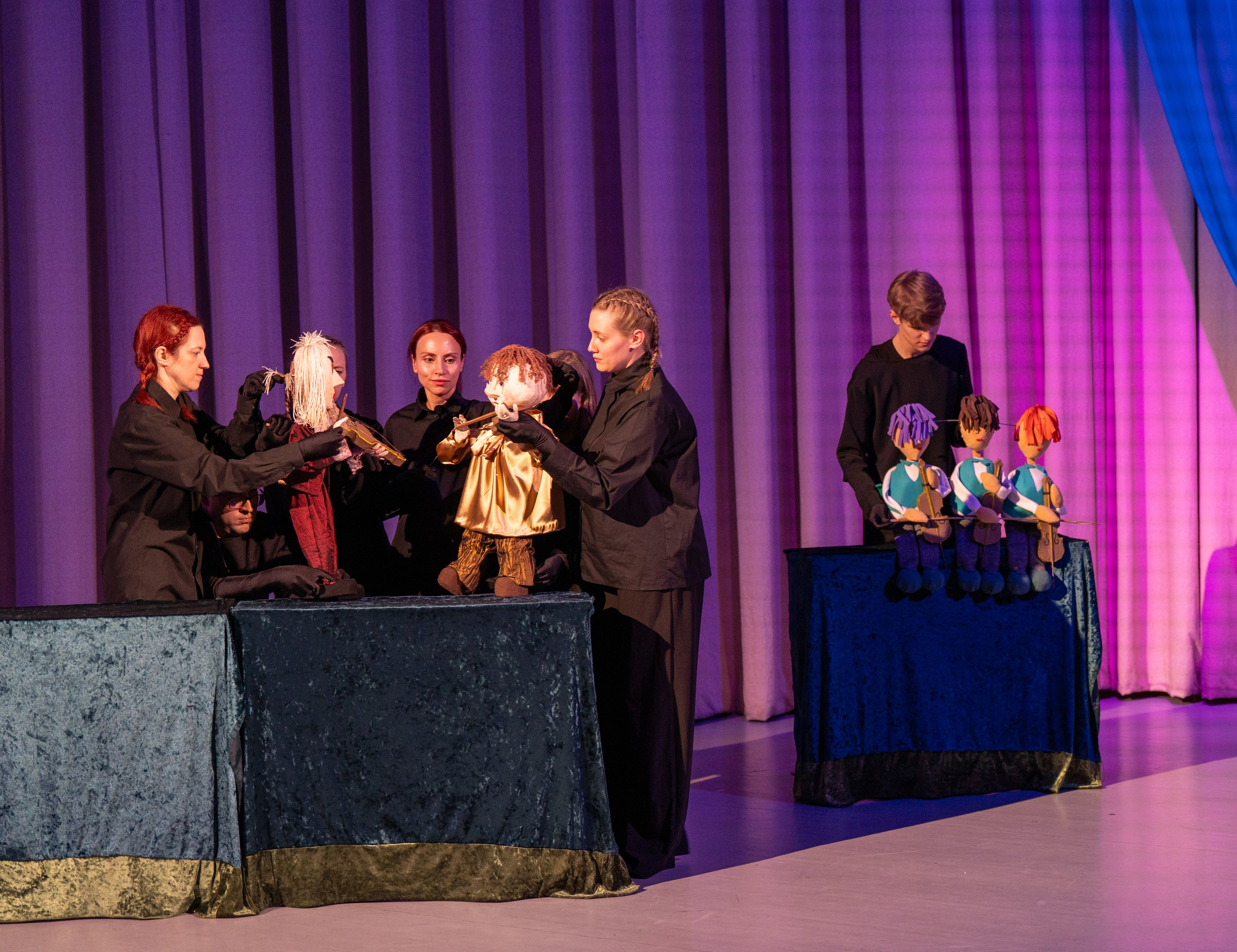 Юбилейный концерт Кукольного Театра. Детский и семейный фотограф в Краснознаменске Гостеева Екатерина